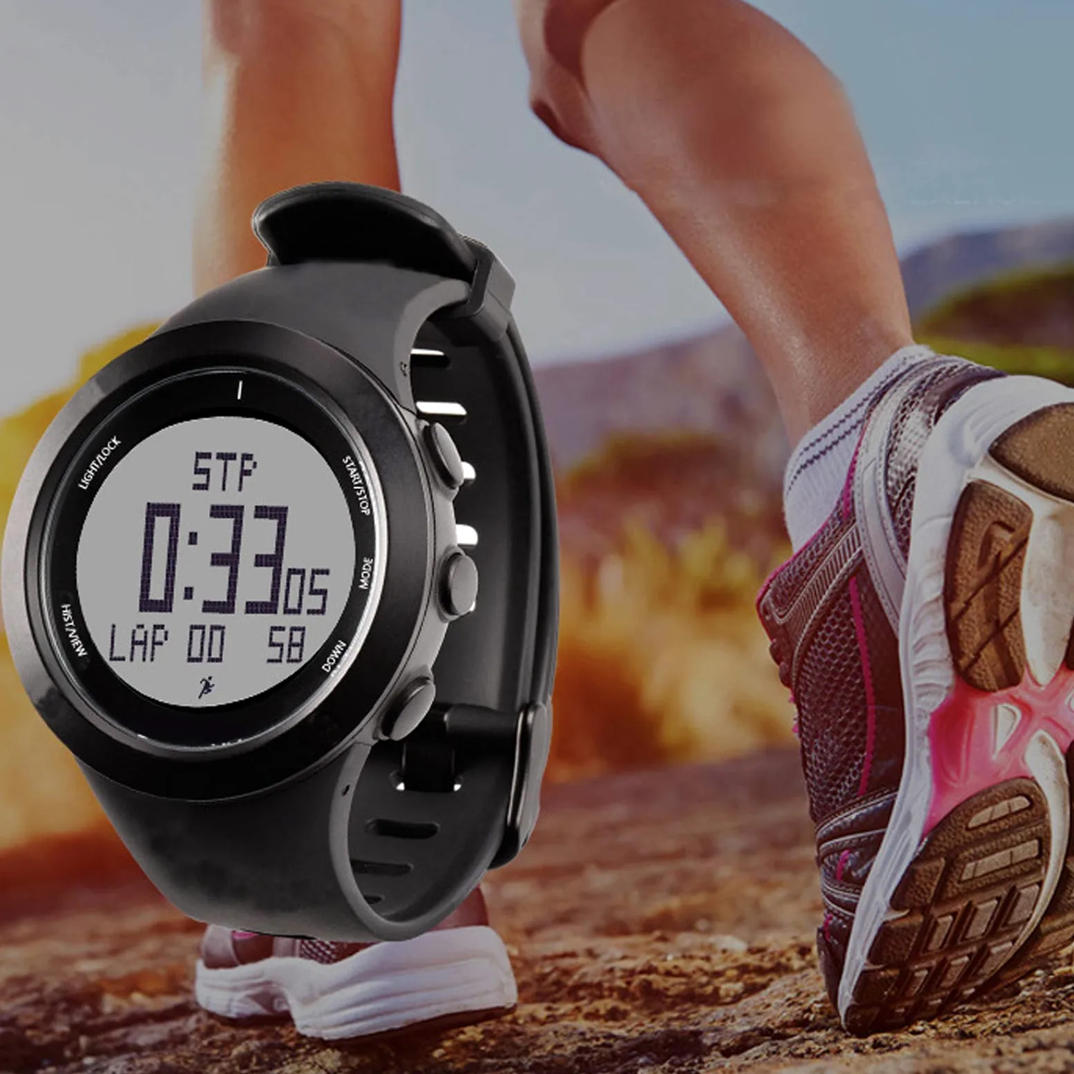 FR730 Reloj de Buceo con Snorkel Profesional 100 M Medición de Profundidad a Prueba de Agua Reloj Deportivo Electrónico con Altímetro Barómetro Brújula para Natación Snorkel