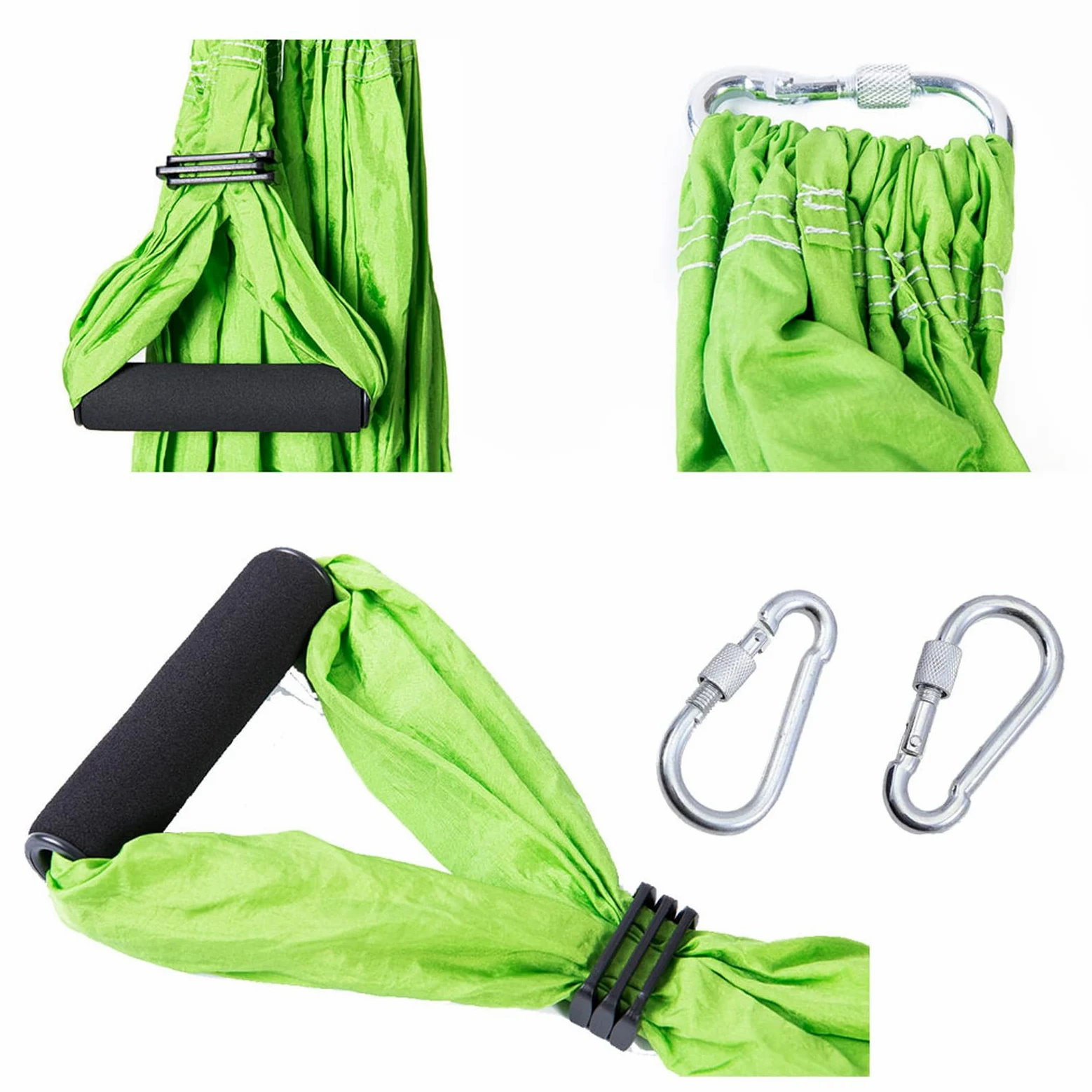 Sensorial Swings Textura de nailon adecuado para autismos, equipos de fitness en interiores, sistemas de suspensión, mango ergonómico