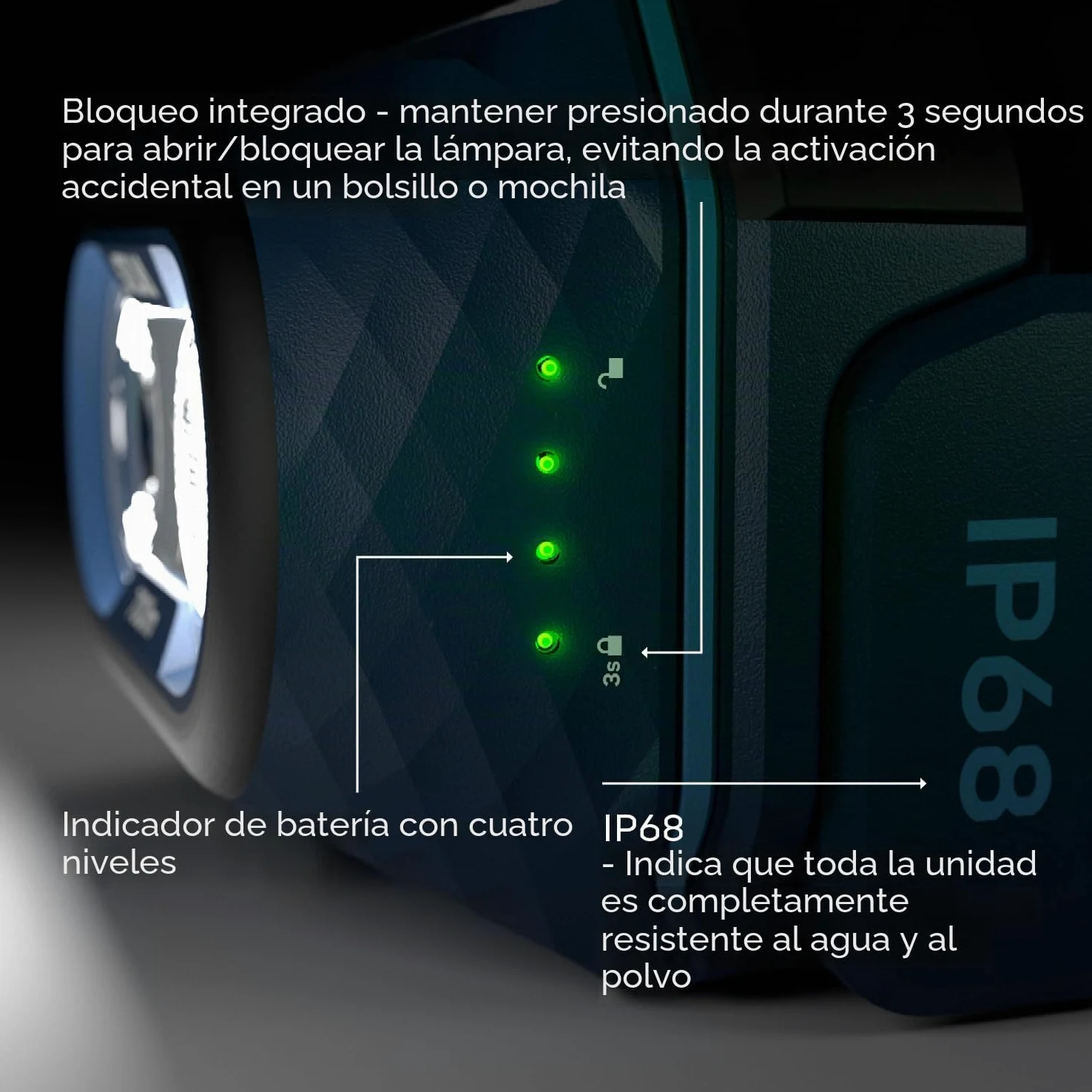 Silva Linterna frontal alimentada por pilas, recargable USB-C, explora la lámpara de cabeza de 5 a 700 lúmenes, 4 niveles de brillo, LED blanco, rojo y naranja, indicador de batería, linterna frontal