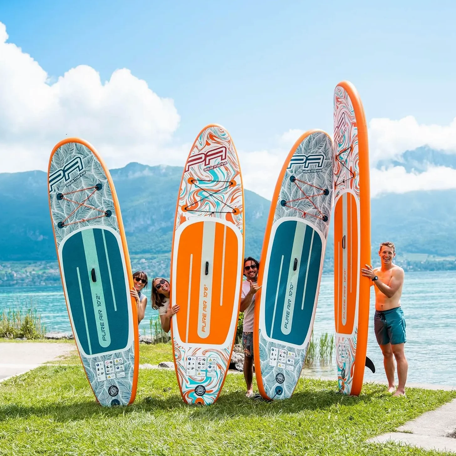 Aqua Marina Pure Air Coast 10'10 - Tabla de surf hinchable (330 x 82 x 15 cm)