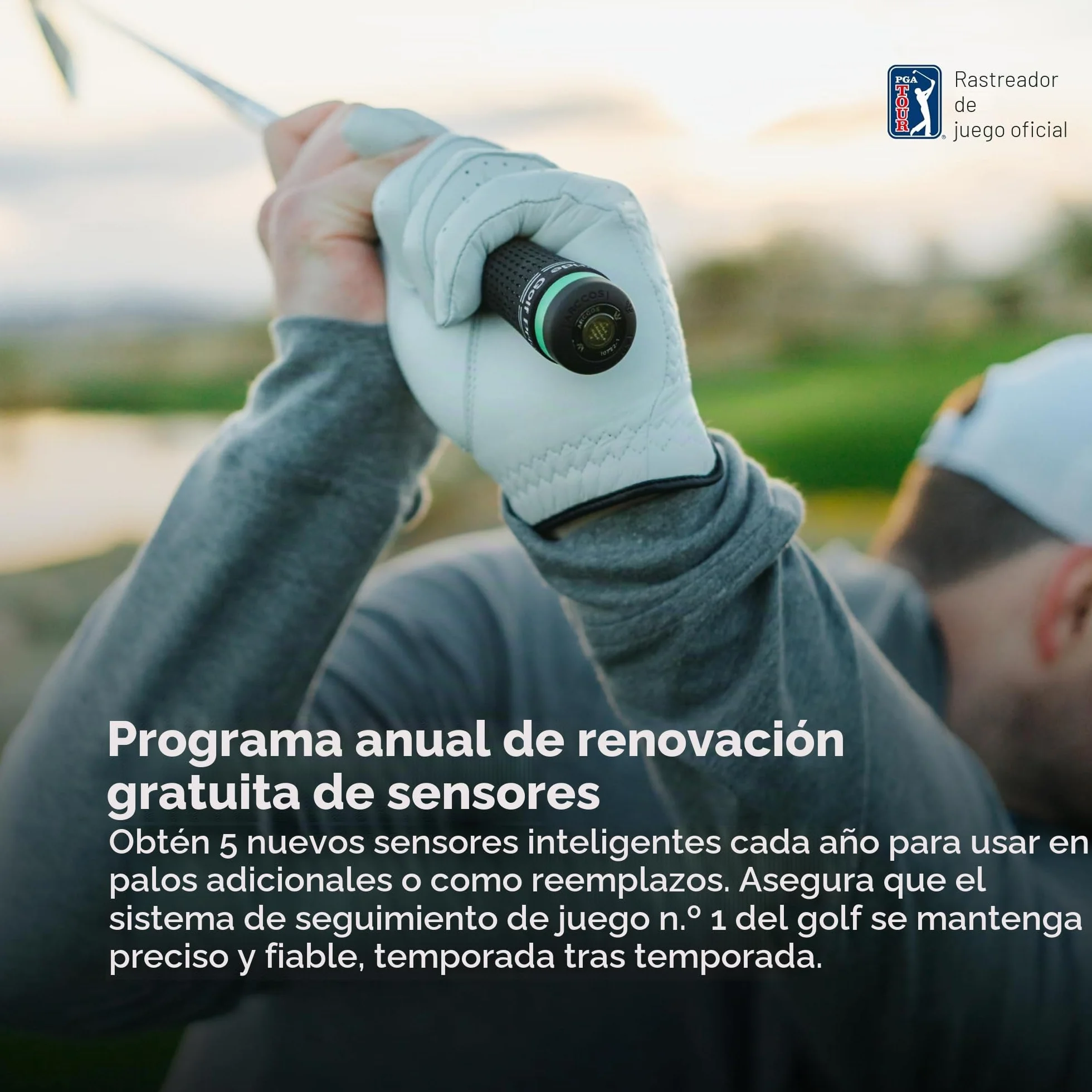 Arccos Sensores Inteligentes Gen 4: Sistema de Seguimiento GPS de Golf con IA