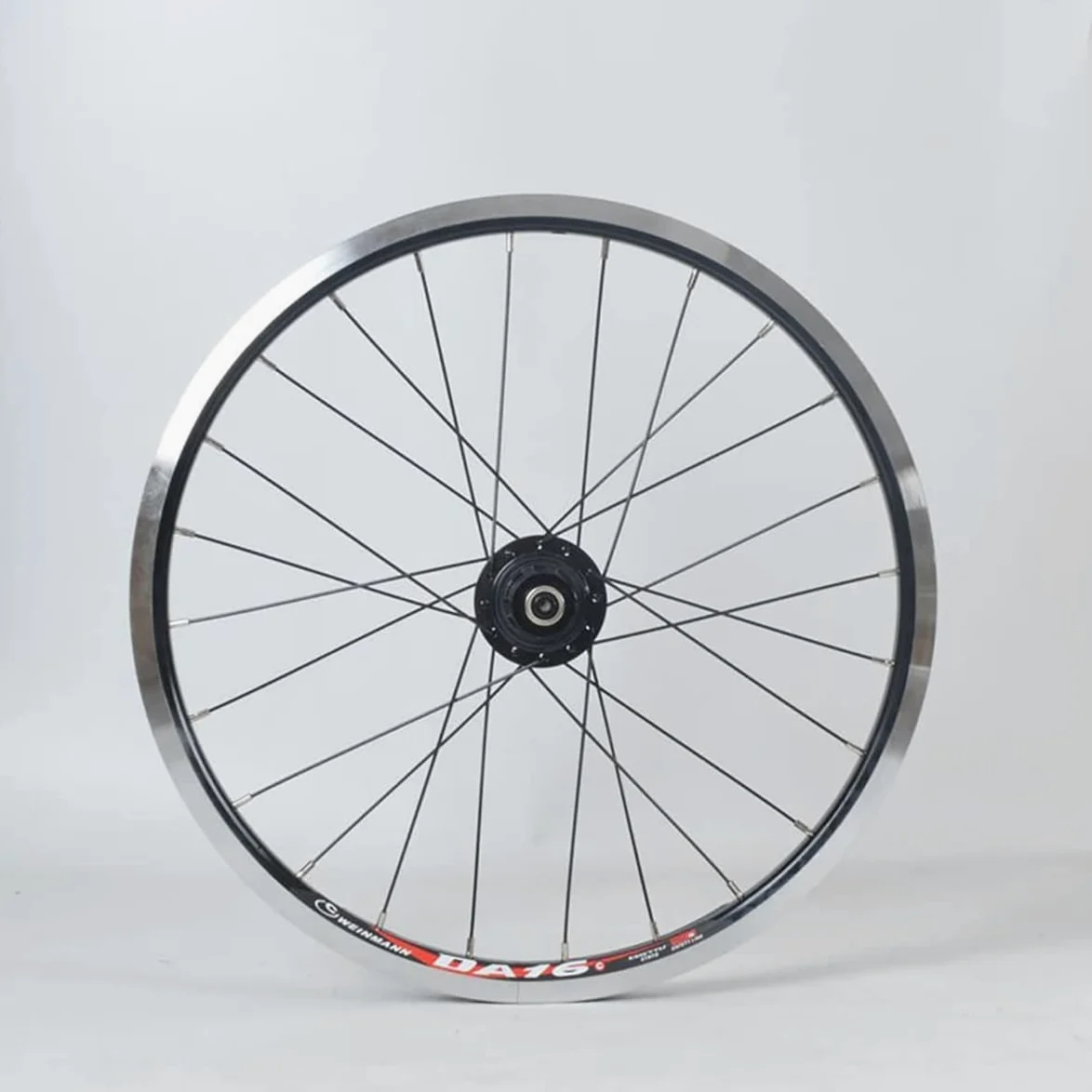 Juego De Ruedas Plegables 20in Llanta BMX 406/451 Freno V Liberación | Rápida Rueda Delantera Trasera Bujes 20/24H QR 74/130mm Para Cassette 7-11 Velocidades(Black,406)