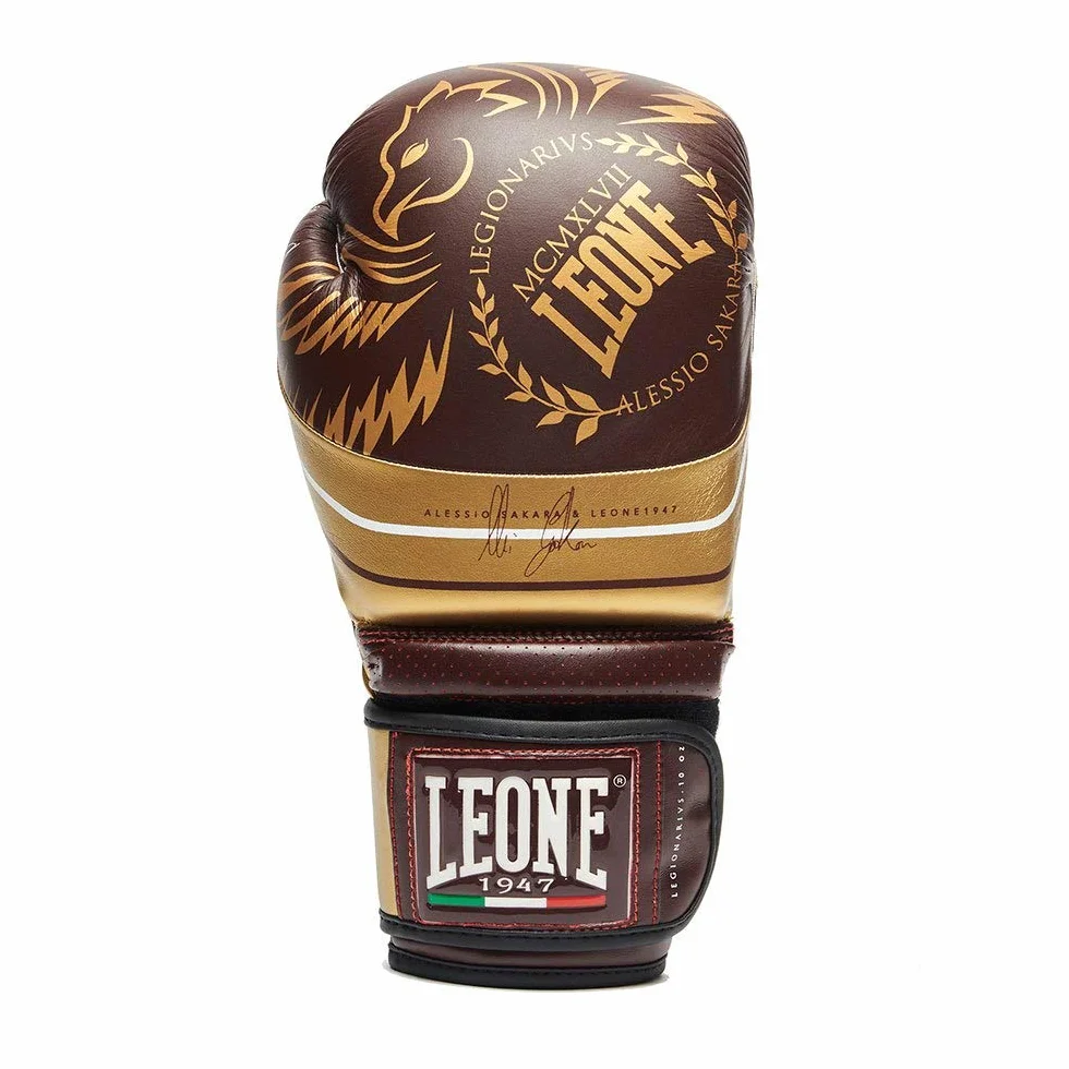 Leone 1947 Legionarivs Guantes de boxeo 10 oz burdeos