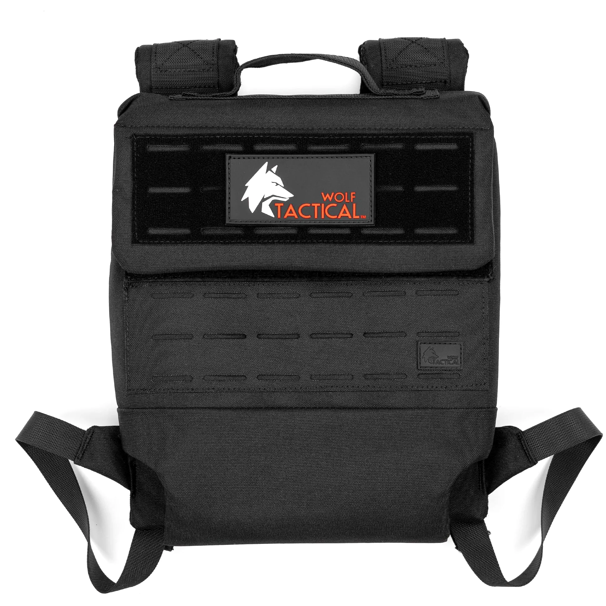 WOLF TACTICAL Mochila con peso para discos de ruck y pesas para correr, caminar, entrenamiento de fuerza