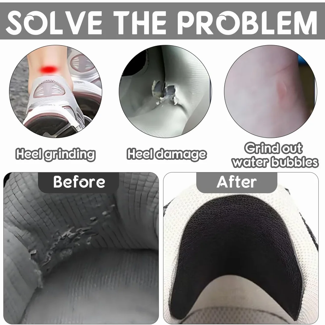 Pegatina reparacion zapatillas parche autoadhesivo talon zapato 30 piezas