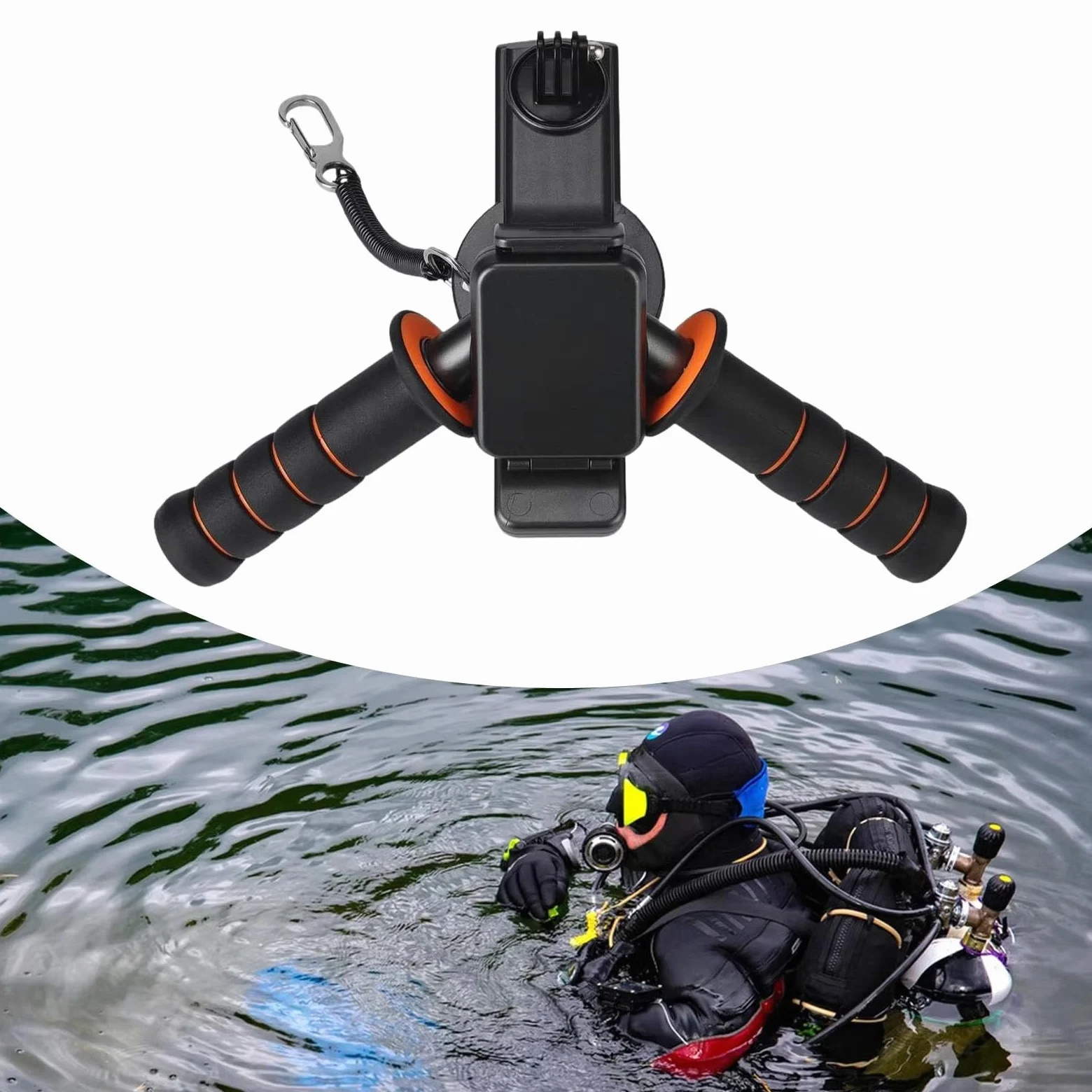 Scooter subacuático impermeable portátil adulto piscina agua manillar buceo scooter portátil buceo