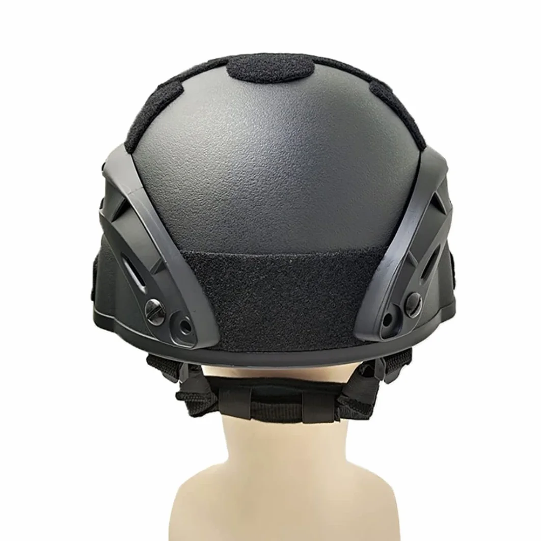 Casco Táctico Militar Tipo PJ para Airsoft y Paintball - Ajustable con NVG Mount, Protective Bump Helmet para Caza - 22.05-23.62 Pulgadas/Negro