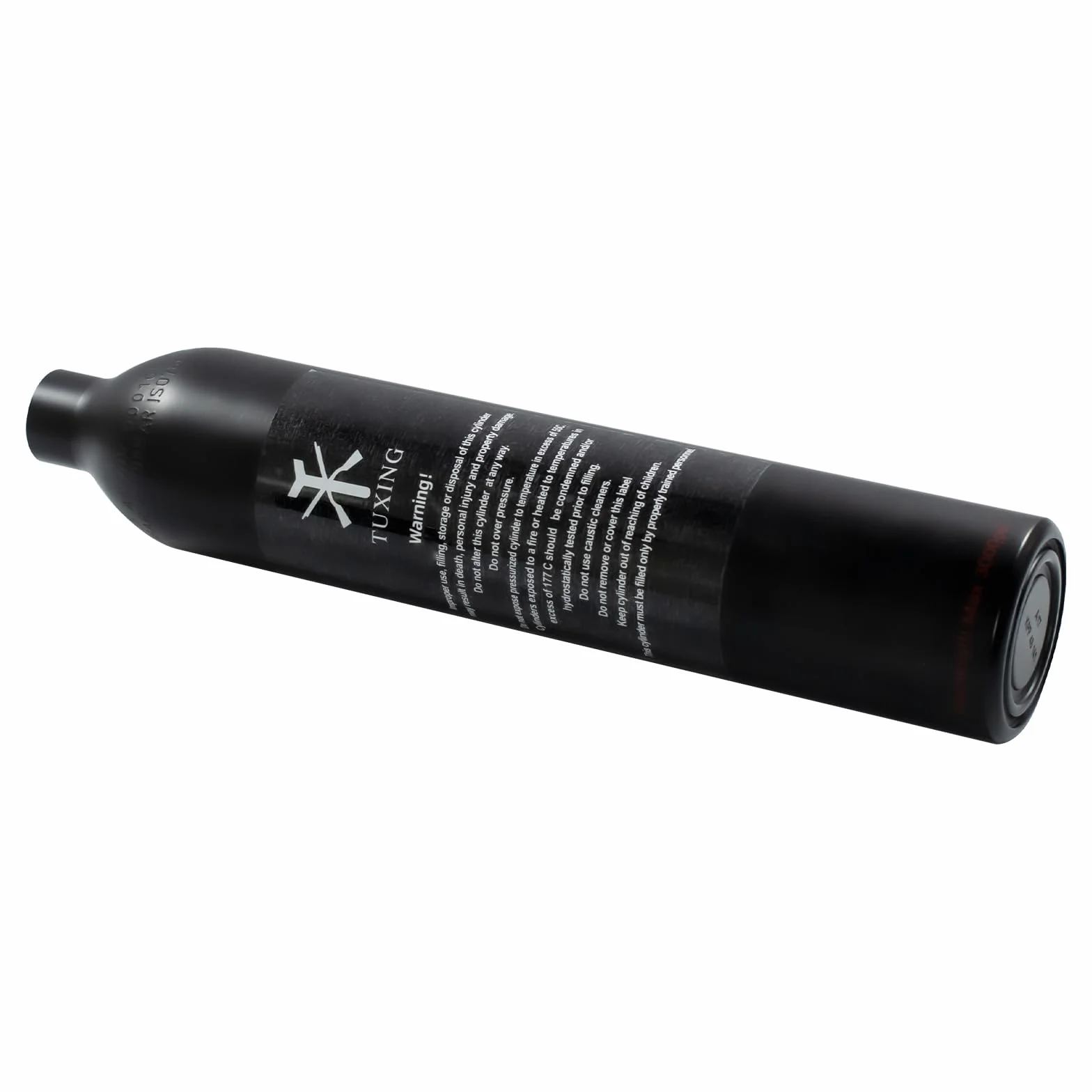 TUXING Aluminio Aire Comprimido Hpa Paintball Tanque Sistemas de Aire, Paintball Tanque de Aire 0.5L 31Ci Capacidad, Cilindro de Buceo Botella de Aire de Alta Presión para Paintball (M18*1.5)