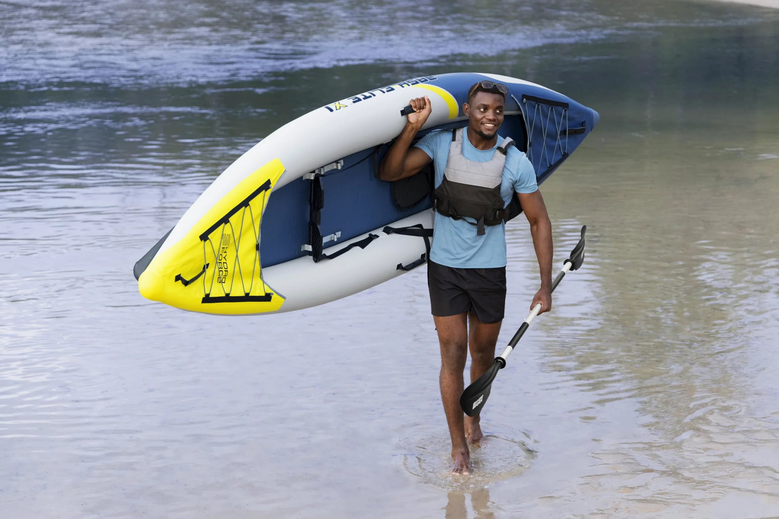 Bestway Juego de Kayak Dash Elite X1 de 11' x 36" x 12"/3.35 MX 92 cm x 30 cm