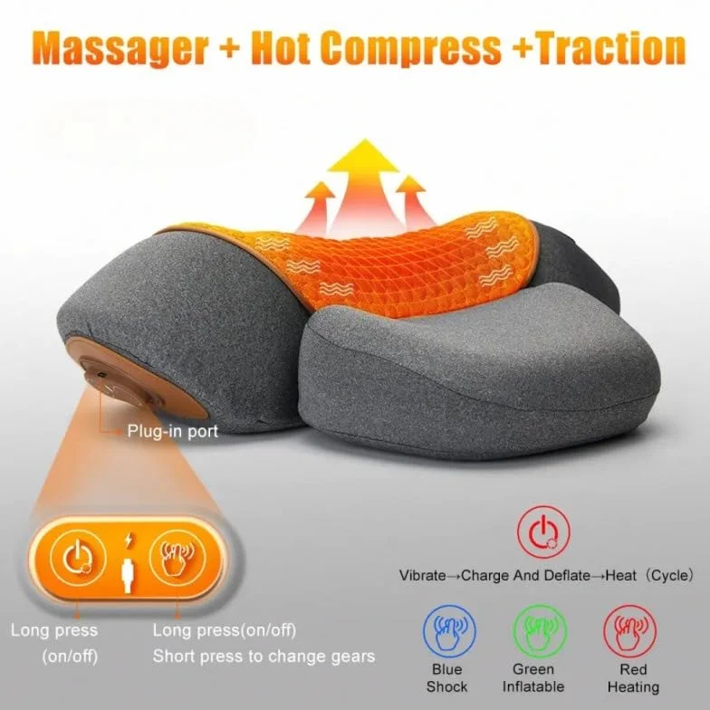 SomniX Masajeador Cervical 3 en 1