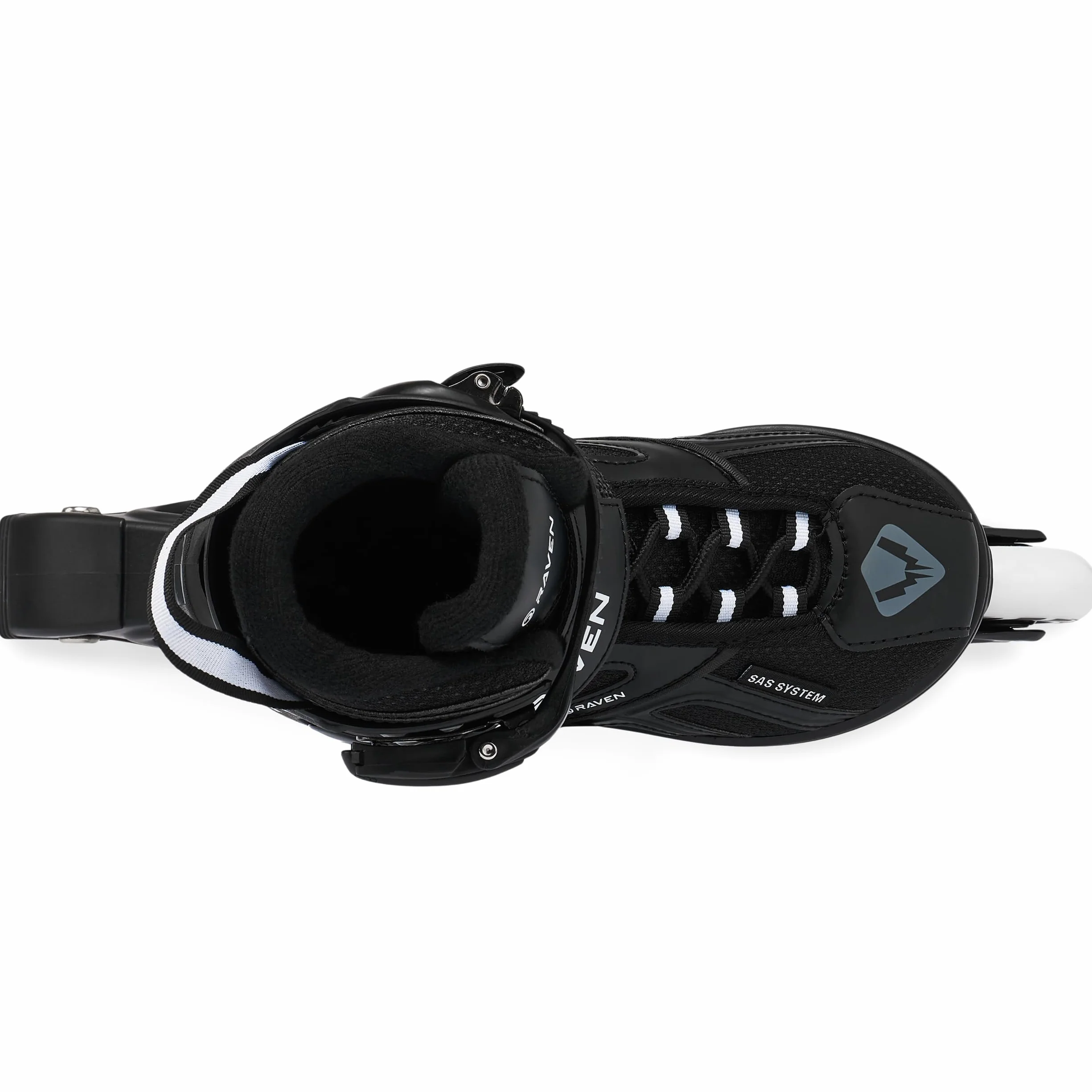 Pattini Inline Raven Pulse Regula 2in1 PRO Black Lame Hockey Ghiaccio