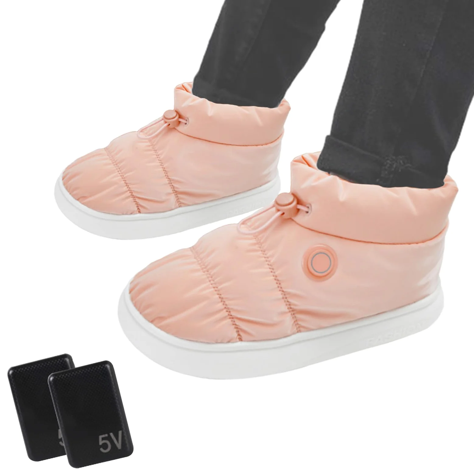 Calzado de calefacción, botas térmicas - Pies calentados - Calzado térmico para pies - Calentadores de pies eléctricos Calentadores de Pies Calentadores Eléctricos para Calzado para Hombres Cómodo
