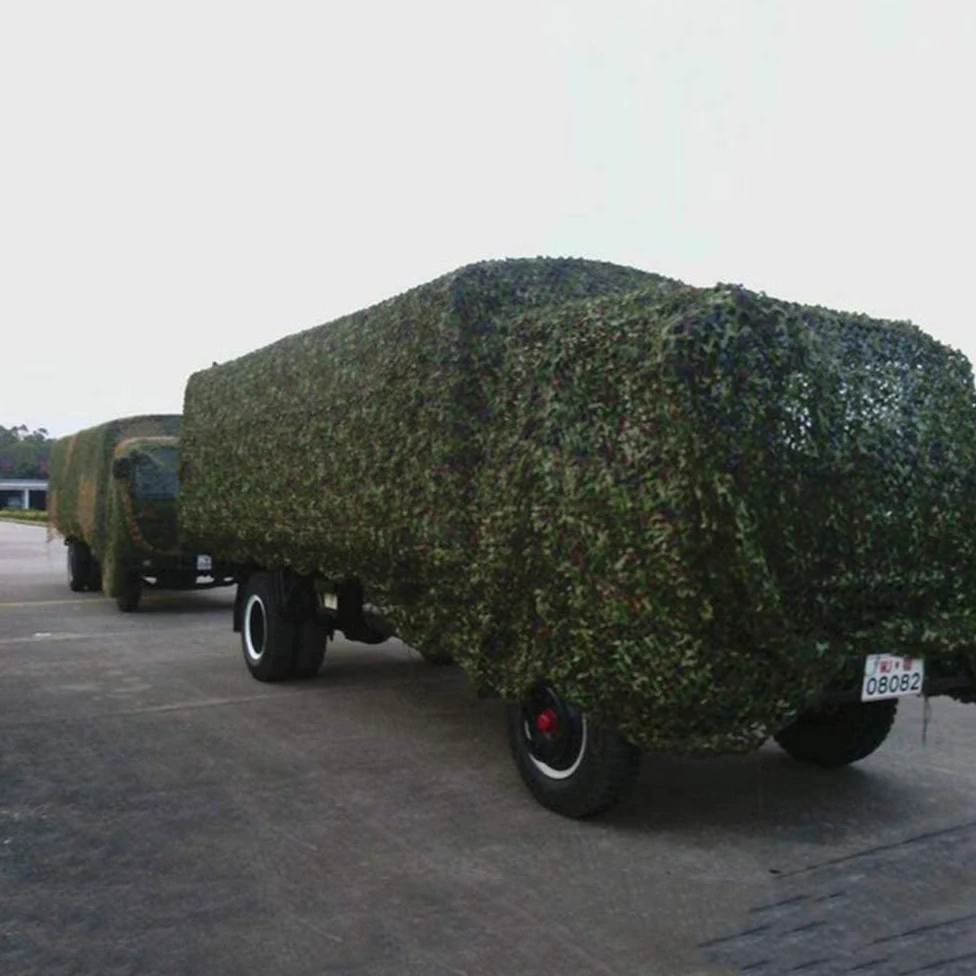 Red de Camuflaje Forestal de 4 m (10 × 13 pies), Red Militar de Camuflaje, Redes de protección Solar para Caza, Red de Camuflaje para Tiro y Acampada, Redes de Malla para Ciervos