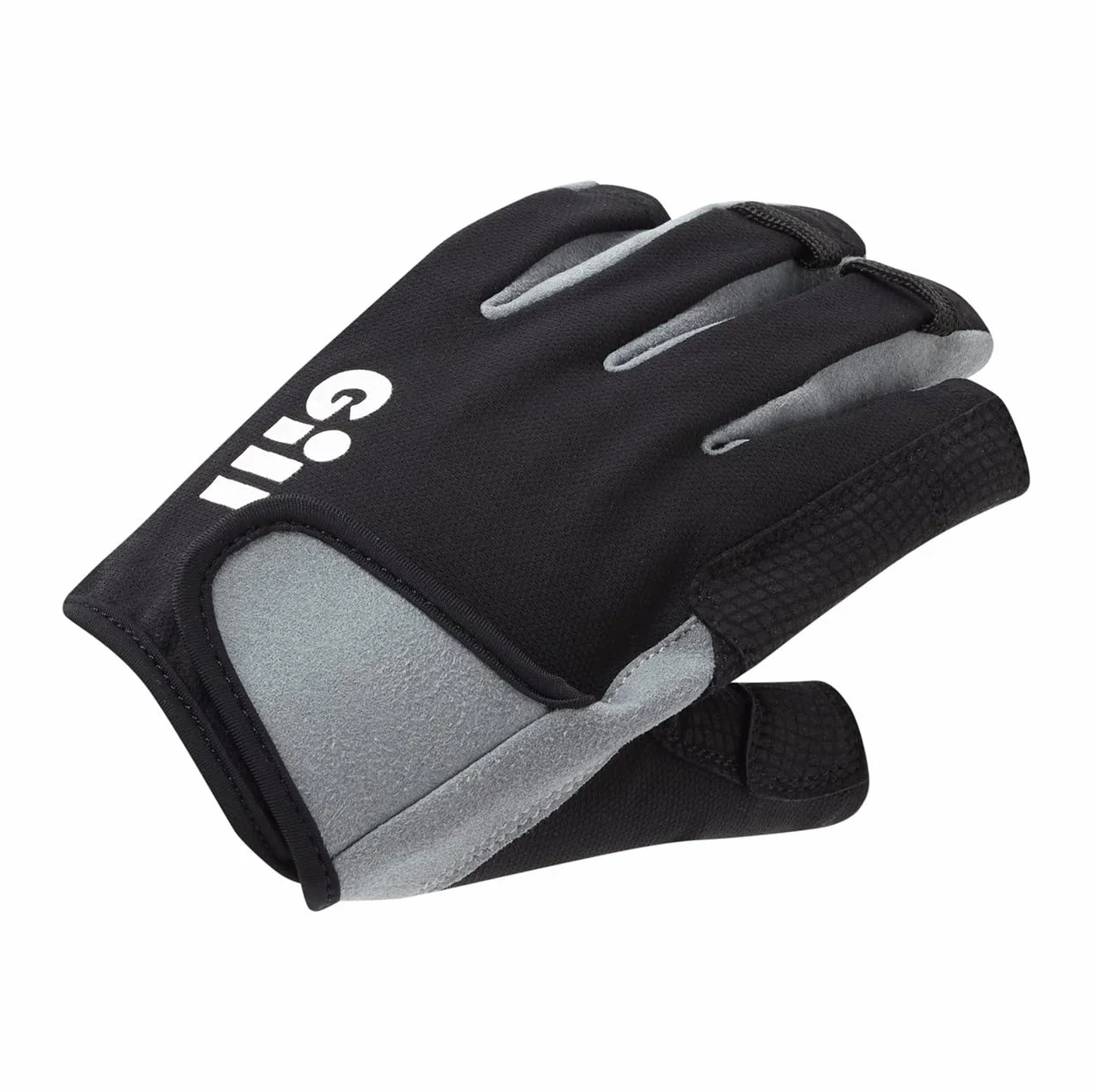 Gill Guantes de Vela Ligera y de Vela Ligera para Hombre Deckhand - Negro