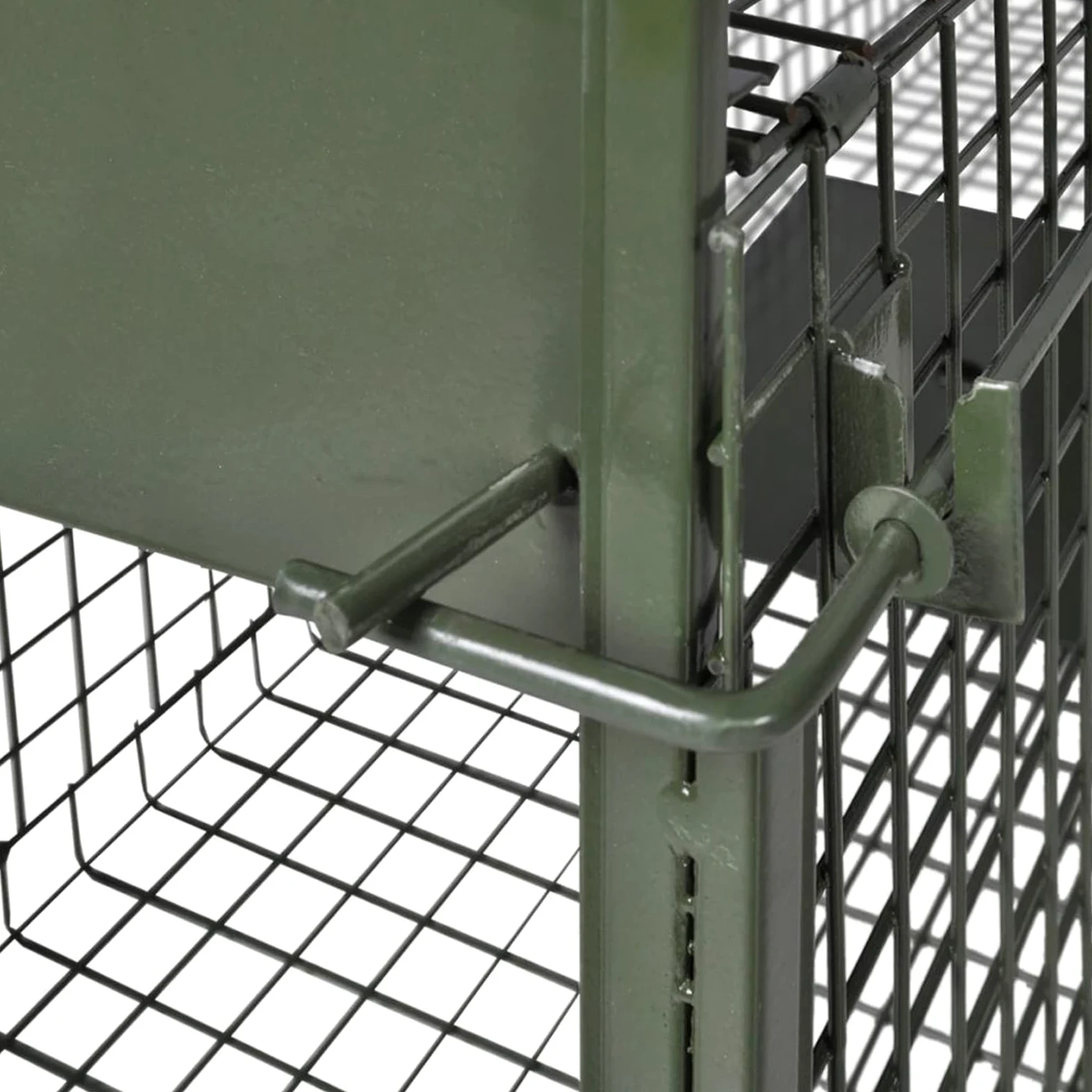 MOONAIRY Trampa para Animales Vivos 2 Puertas, Jaula Trampa para Gatos, Puesto De Caza, Puesto De Caza, Jaula Trampa