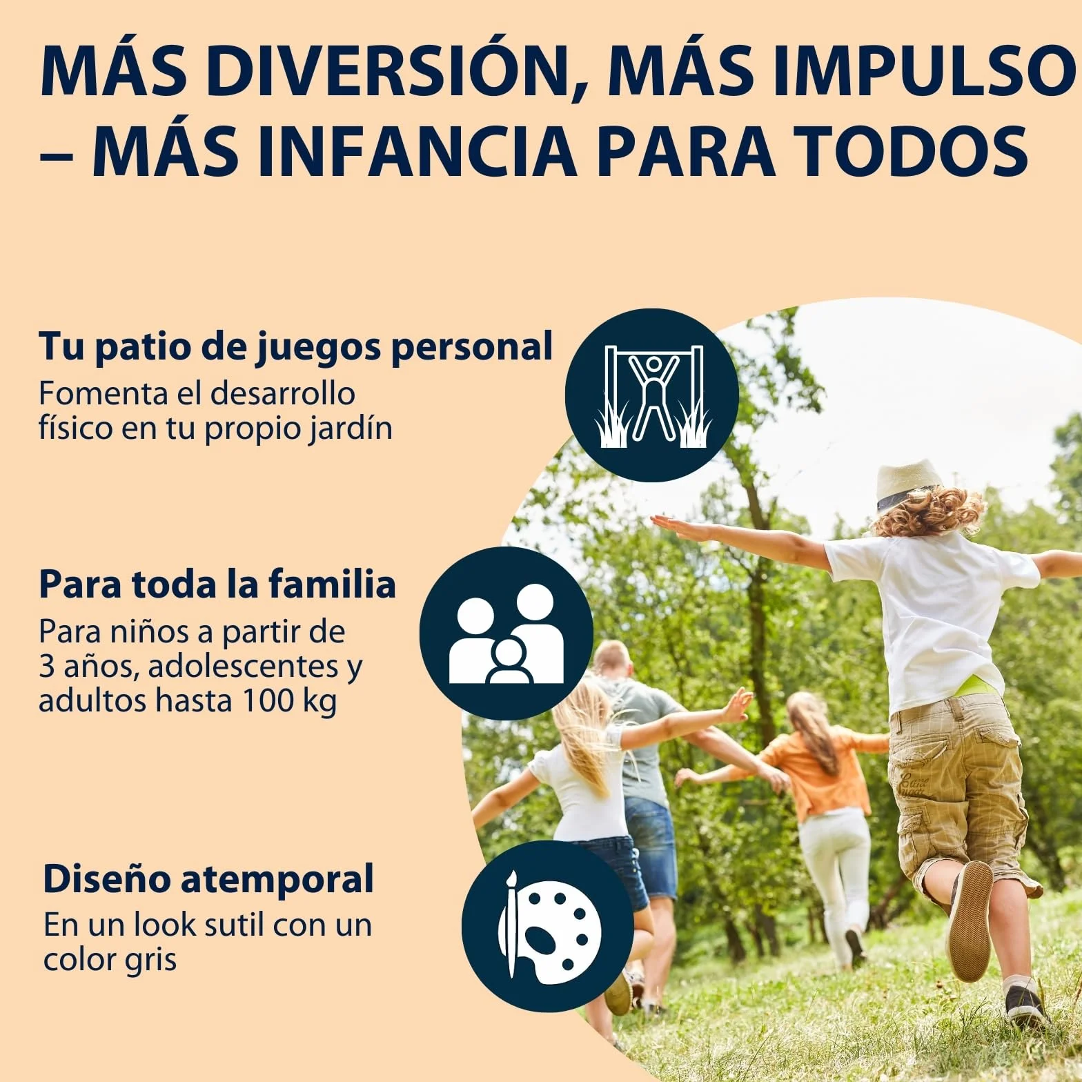 HUDORA Turnreck Fabian - barra alta para exterior - barra alta para el jardín - juego de trepa para niños y adolescentes - barra alta 100 kg peso usuario