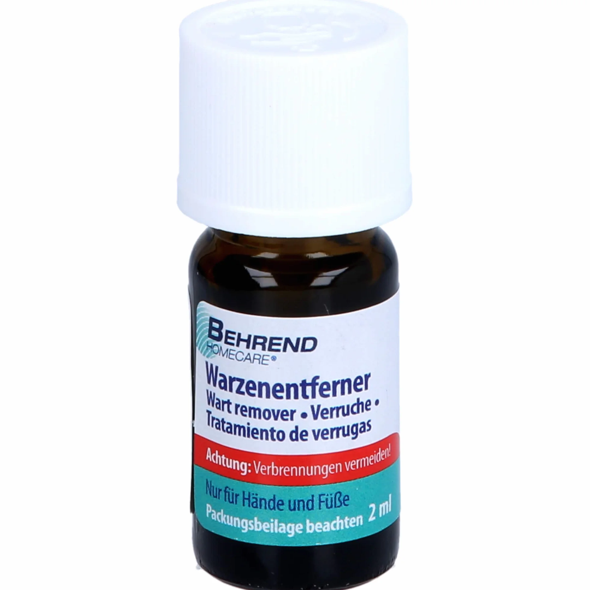 Behrend Contra las verrugas manos pies preciso indoloro seguro niños 4 años 2 ml