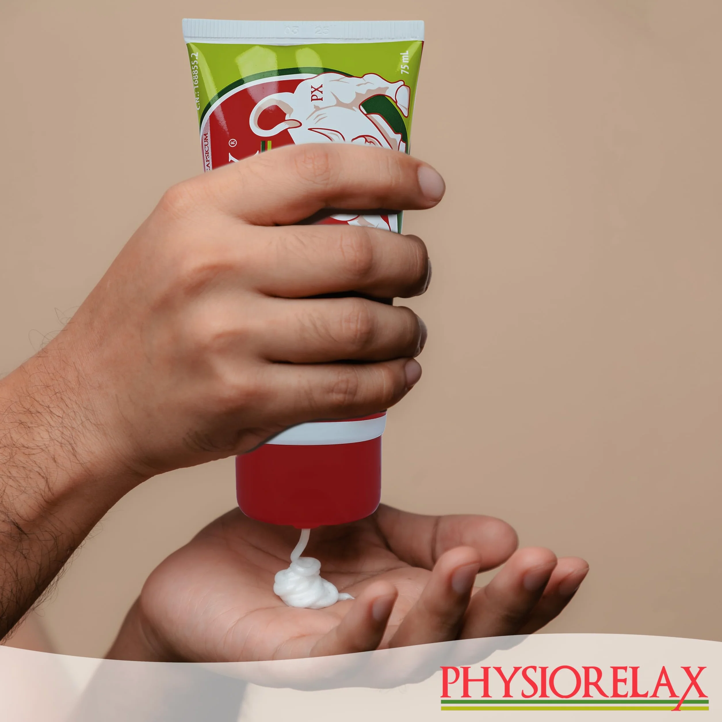 Physiorelax Ultra Heat Plus Crema de Masaje con Árnica 75 ml