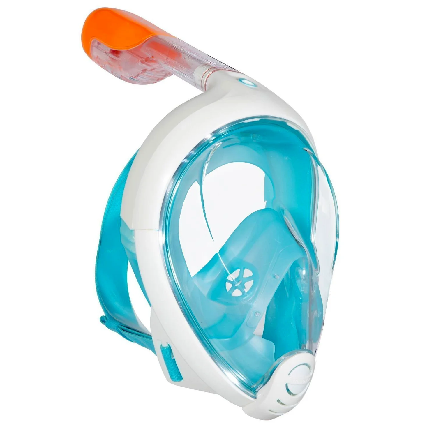 Tribord EASYBREATH (último modelo) Full Face antiniebla y Snorkel máscara para adultos o niños con una cerradura y libre anillo de repuesto.