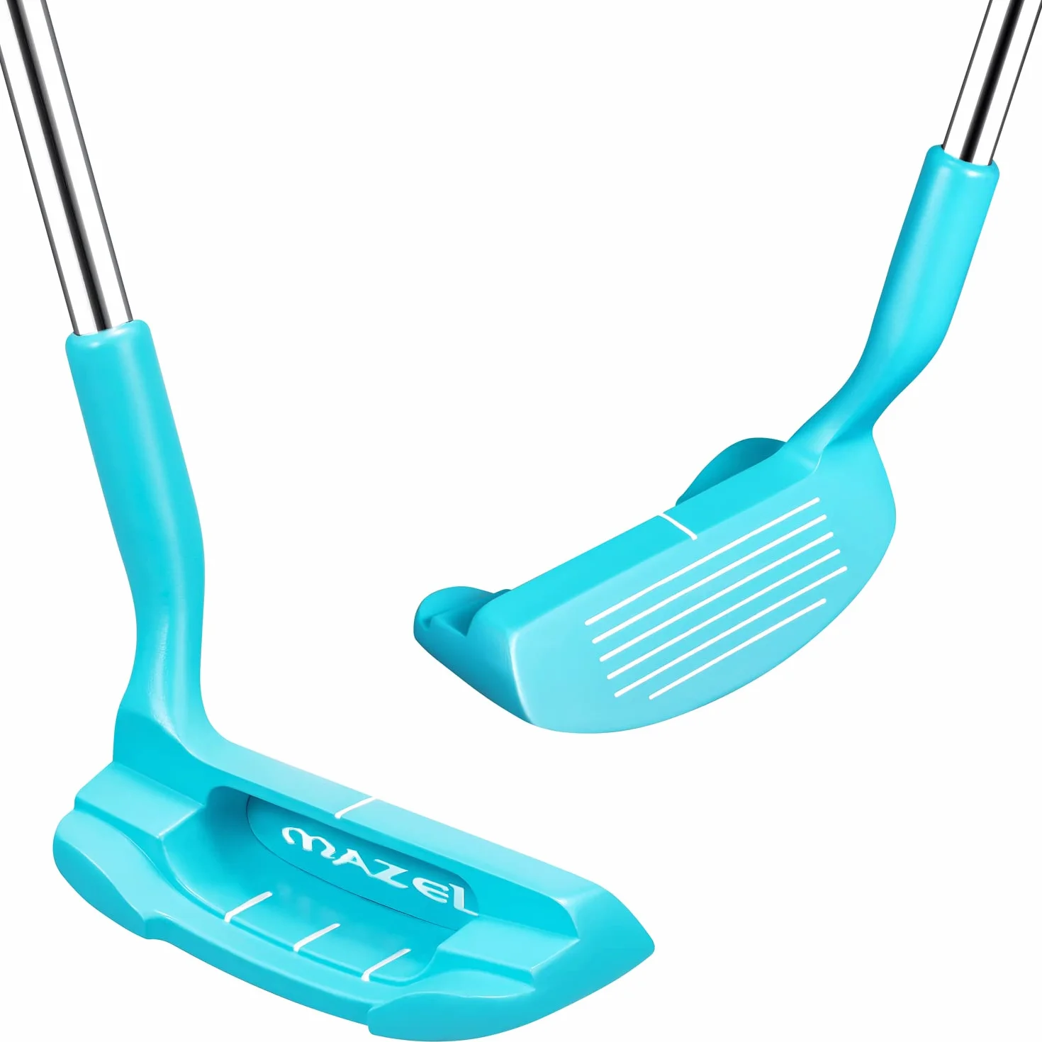 MAZEL Chipper Golf Club de golf de 36/45 grados para hombres y mujeres, mano derecha, mejora tu juego corto (azul mano derecha, derecha, 45 grados)