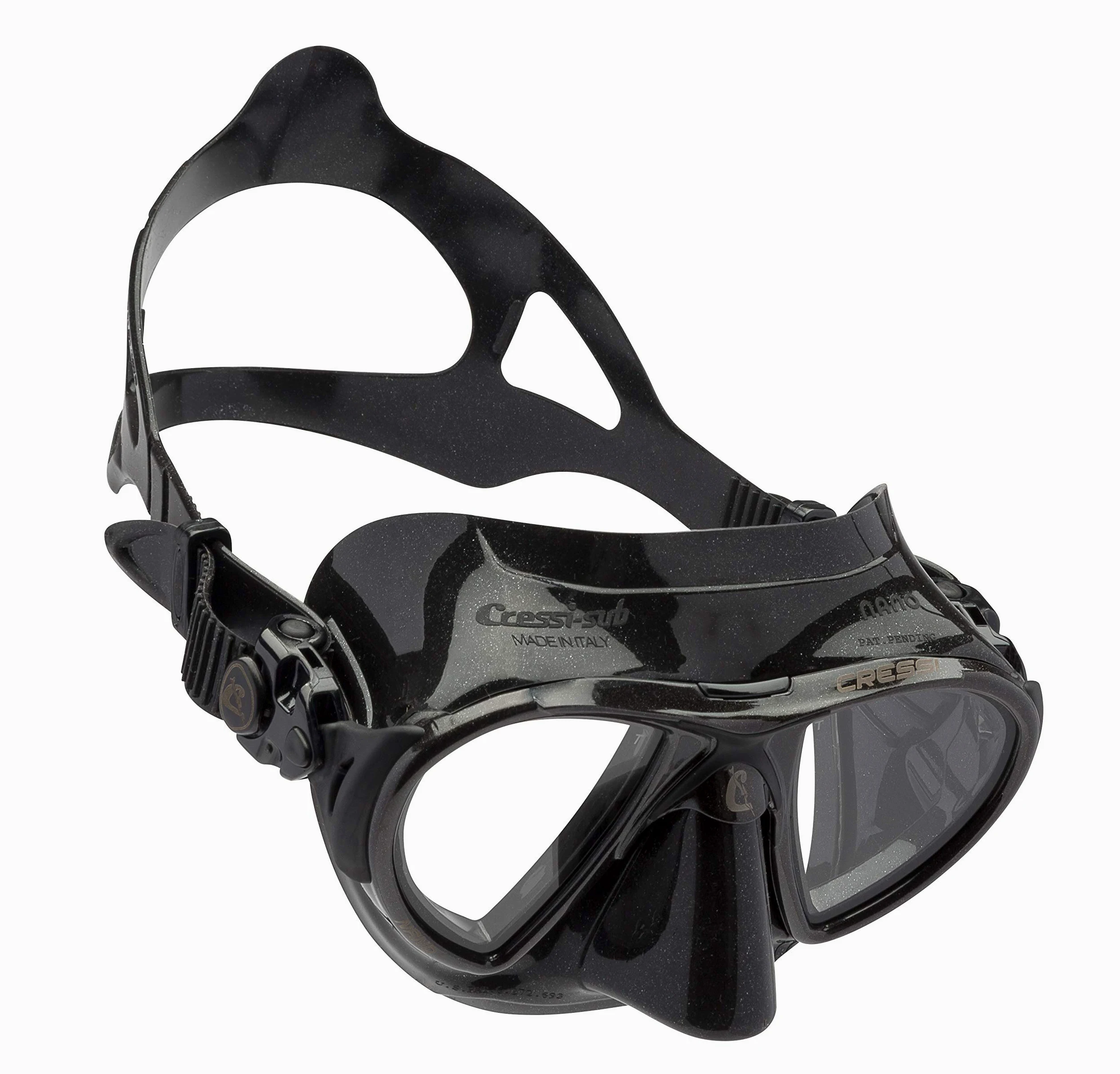 Cressi Nano 50 - Máscara de buceo, color negro