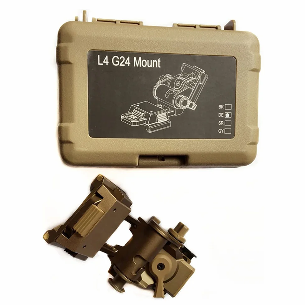 HWZ Night-Vision Goggles Stent Skip Rhino NVG Arms Mount for L4 G24 Helmet Fast Ops PJ MH BJ Mich