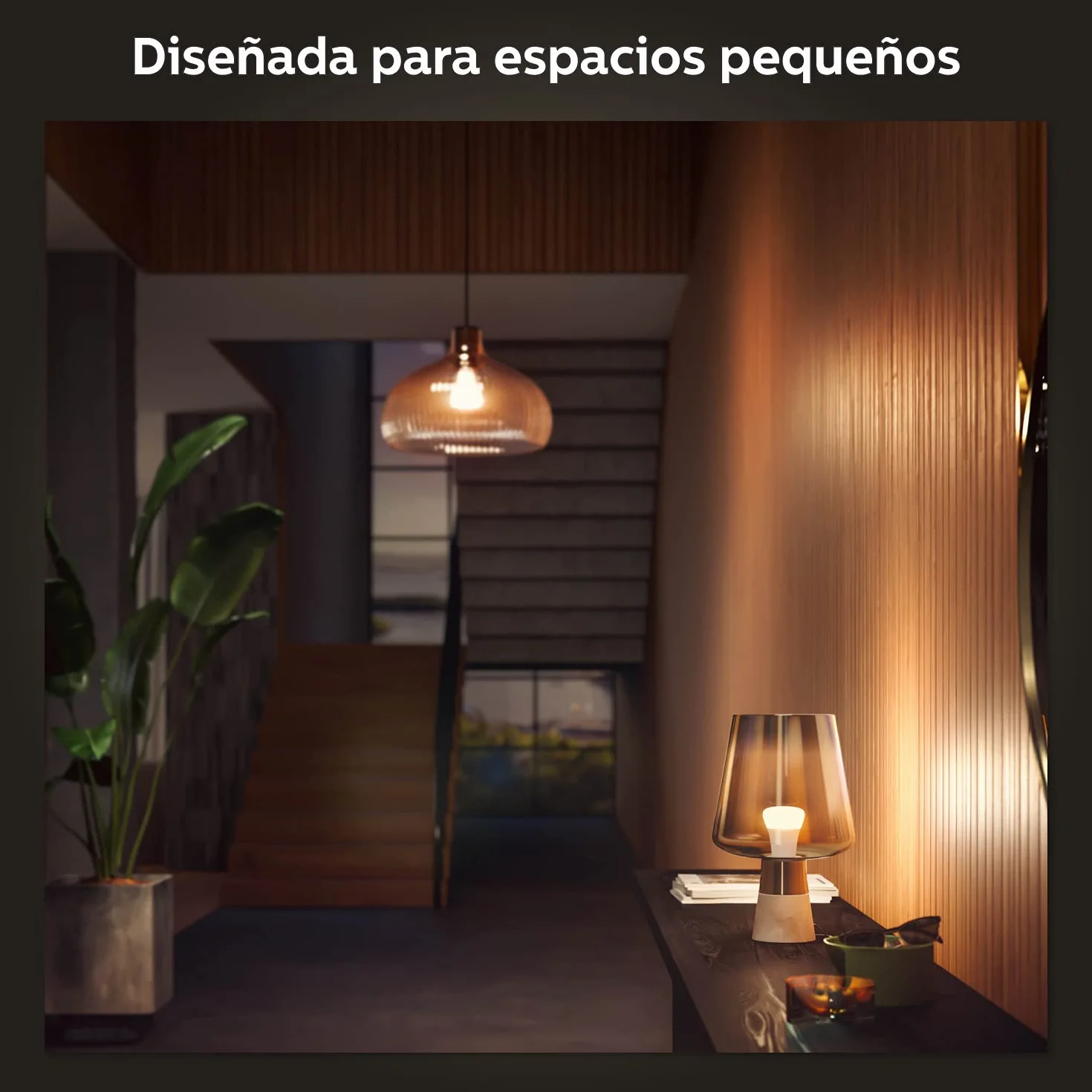 Philips Hue Bombilla LED Inteligente E27 9W 800 Lúmenes Regulable Bluetooth Zigbee Alexa