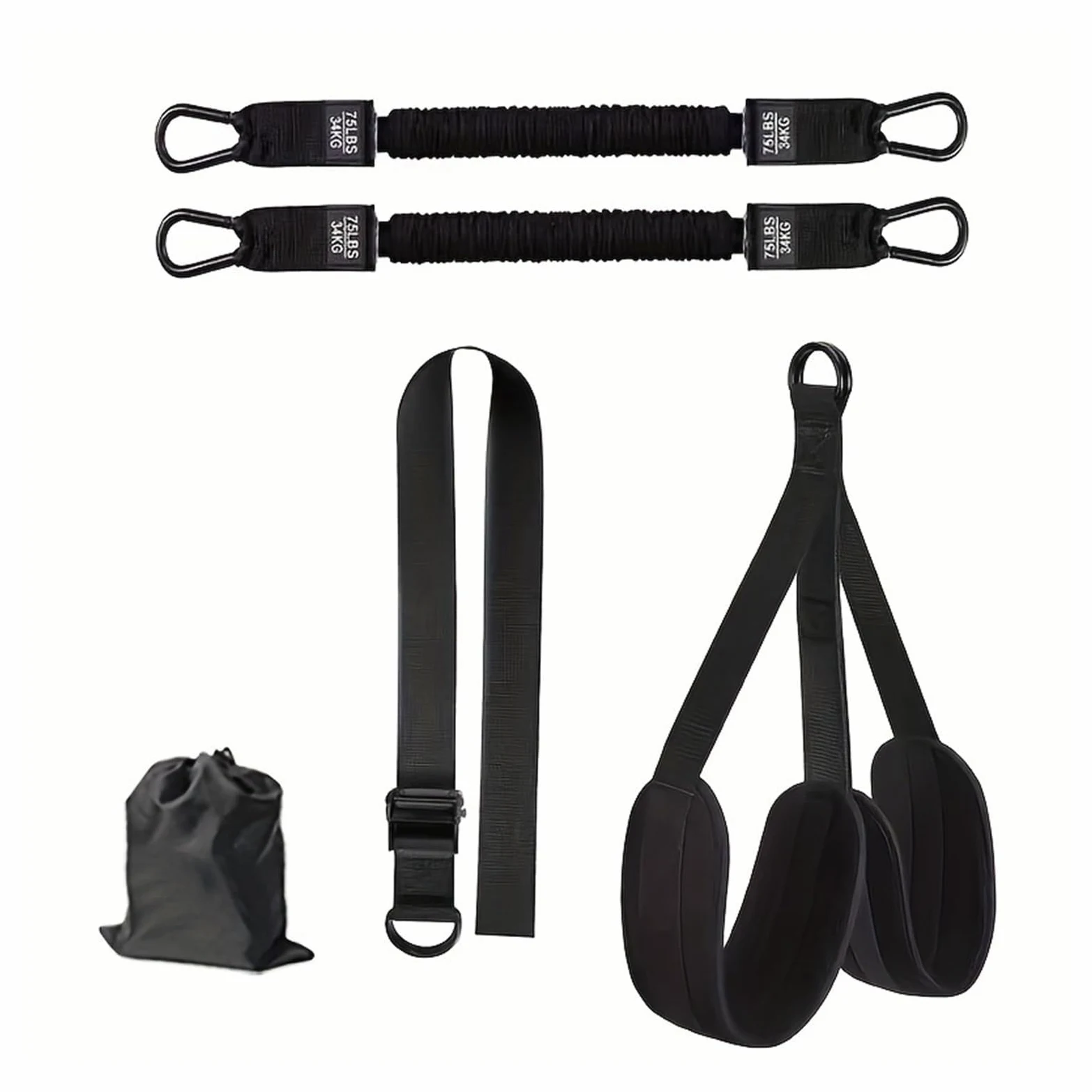 Bandas de Resistencia con Asas Cinturón de Asistencia for dominadas 6 Piezas