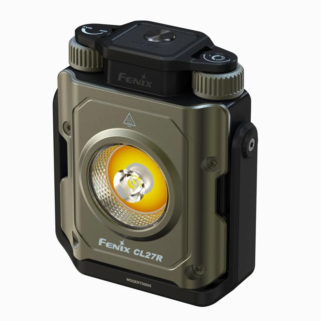 Fenix CL27R Linterna de camping, 1600 lúmenes, recargable por USB-C, impermeable, portátil, con LED blancos y rojos y organizador Lumentac para emergencias de corte de energía por huracanes y lugares