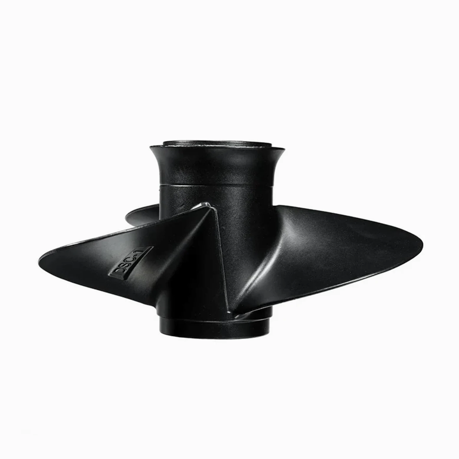 Hélice fueraborda Universal 58100-93723-019 Adecuada for 8-20p 9 1/4X9 aleación de Aluminio 3 Palas Negro 10 Dientes estriados