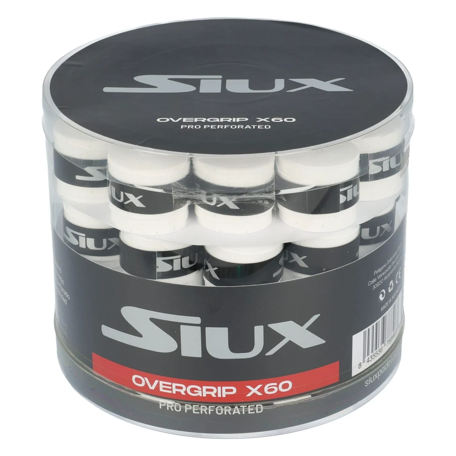 Overgrip Siux Pro Perforated X60 Blanco