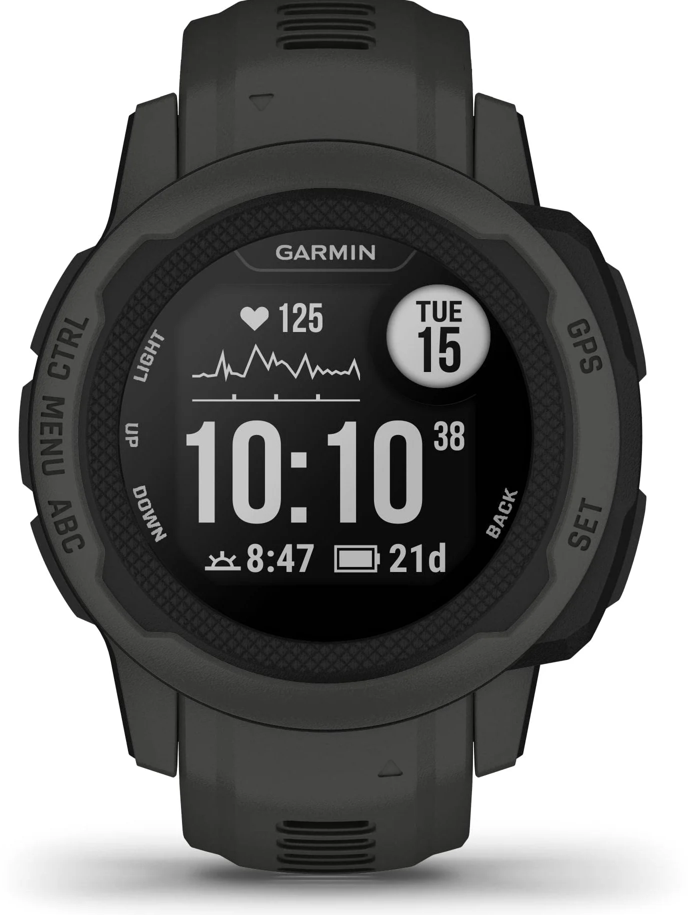 Garmin Smartwatch-GPS-Deportivo, Grafito, tu eu