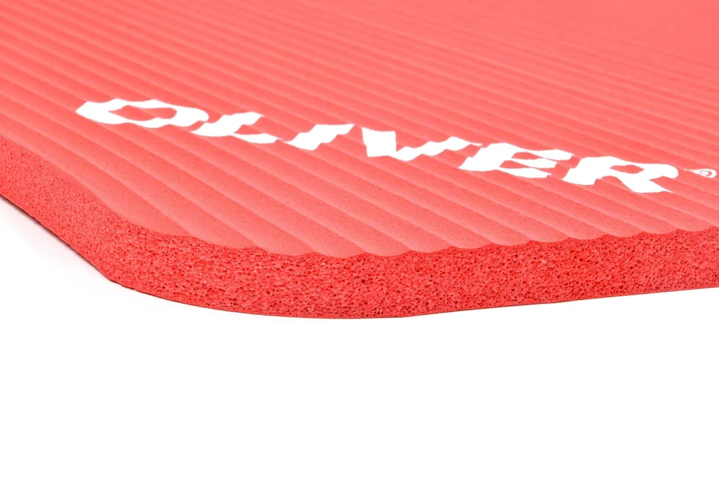 OLIVER Esterilla Fitness y Yoga Extra Gruesa 15mm - Colchoneta Antideslizante para Pilates, Entrenamiento, Gimnasia - 180x60cm, Calidad Profesional
