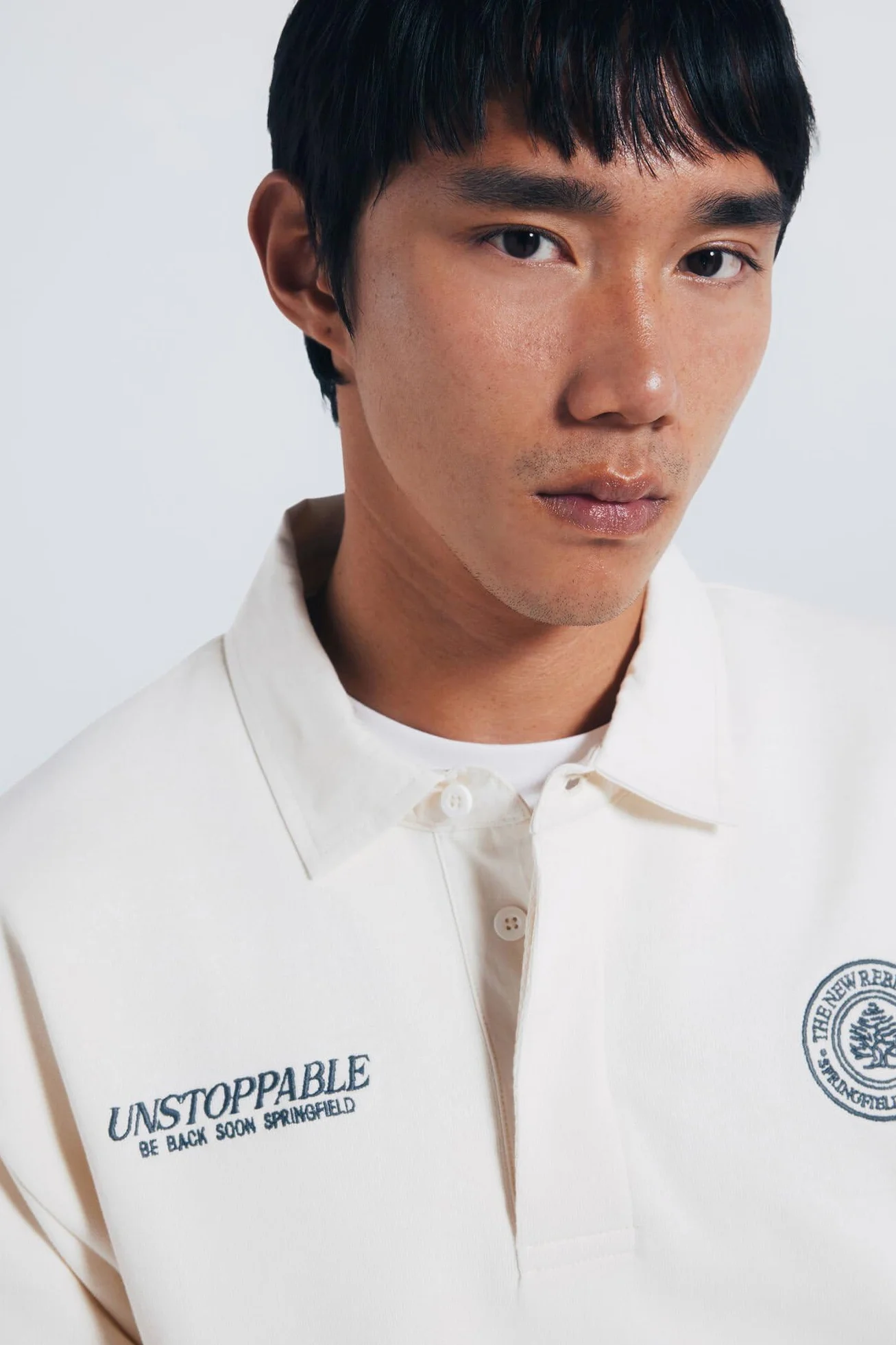Springfield Rebelution LS Rugby Polo Polo Hombre (Pack de 1)
