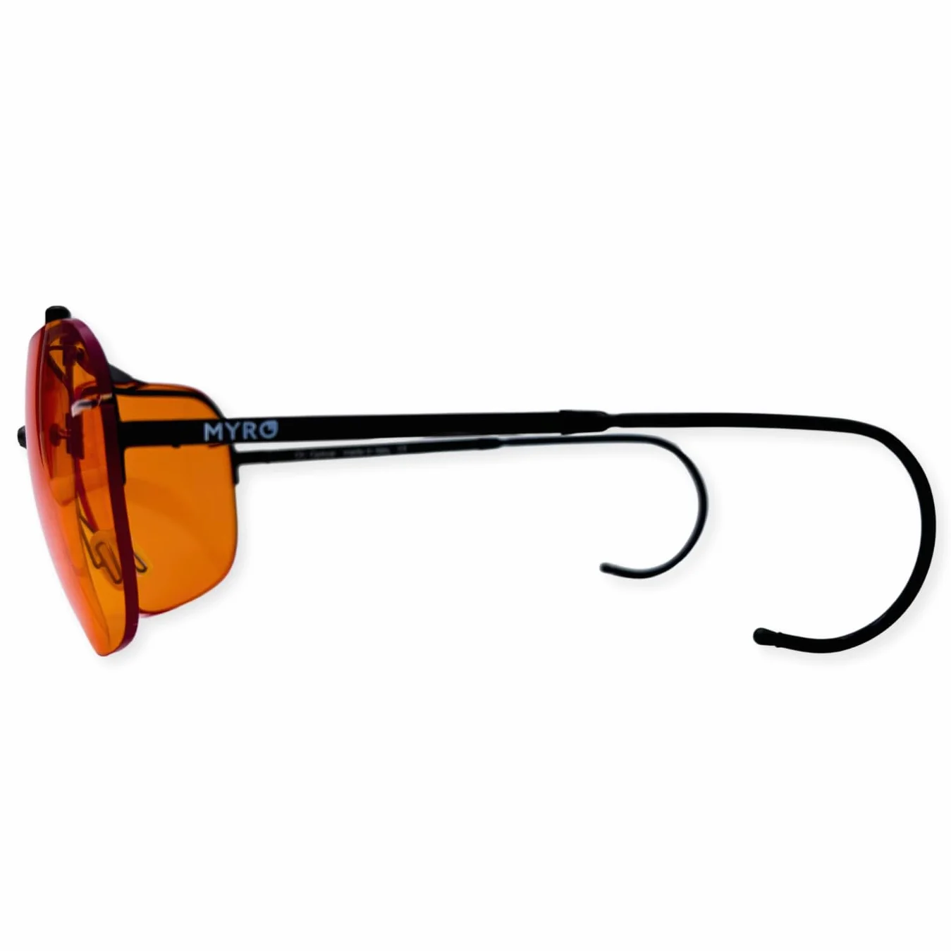 Gafas de Tiro y Polígono Deportivo modelo Roma con Lentes Intercambiables de Color NARANJA de Alto Rendimiento Fabricadas en Italia