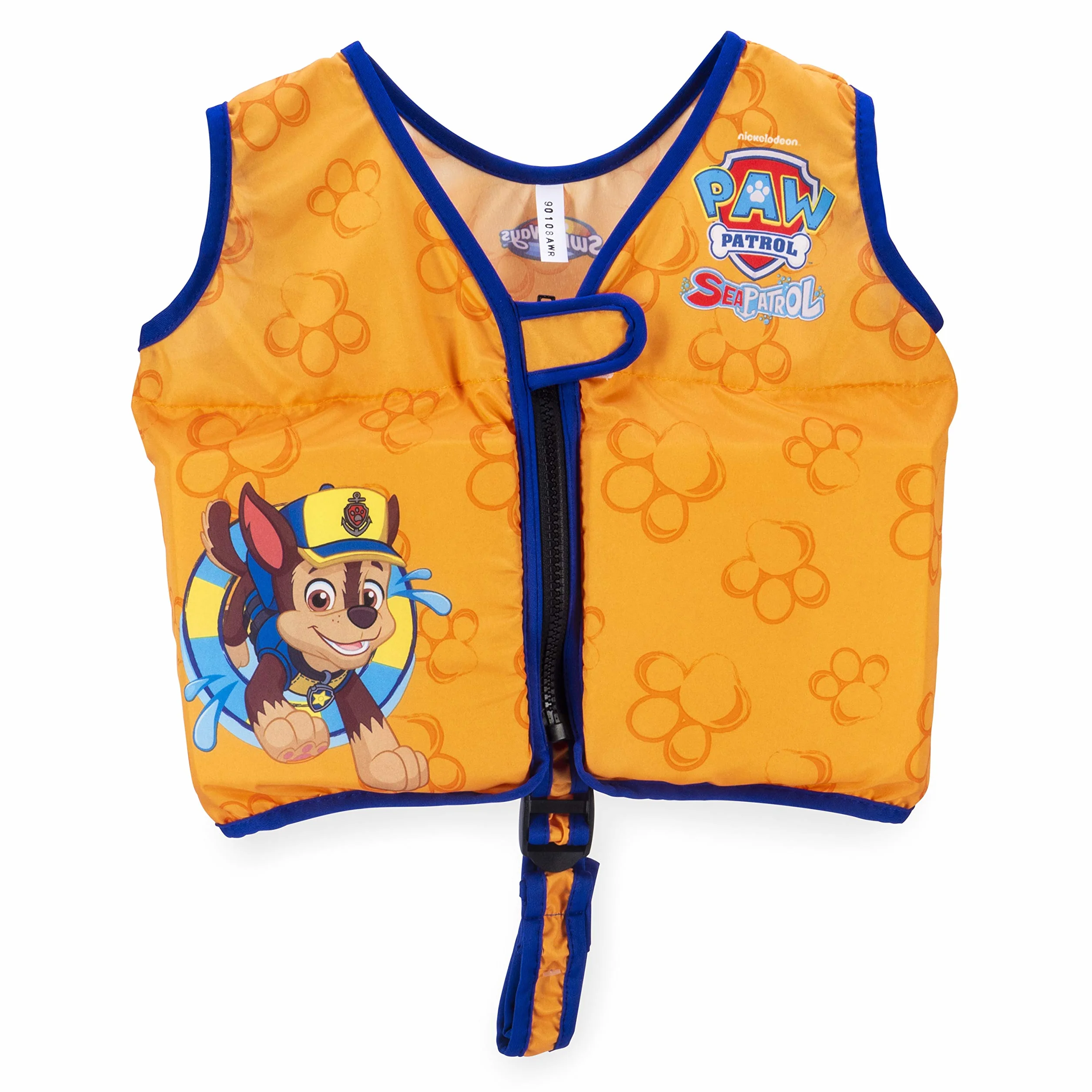 SwimWays PAW Patrol Swim Vest Colores surtidos Chaleco de natación - Material de entrenamiento para natación (Colores surtidos, Chaleco de natación, Niño, 2 año(s), 4 año(s), Velcro, Cremallera)