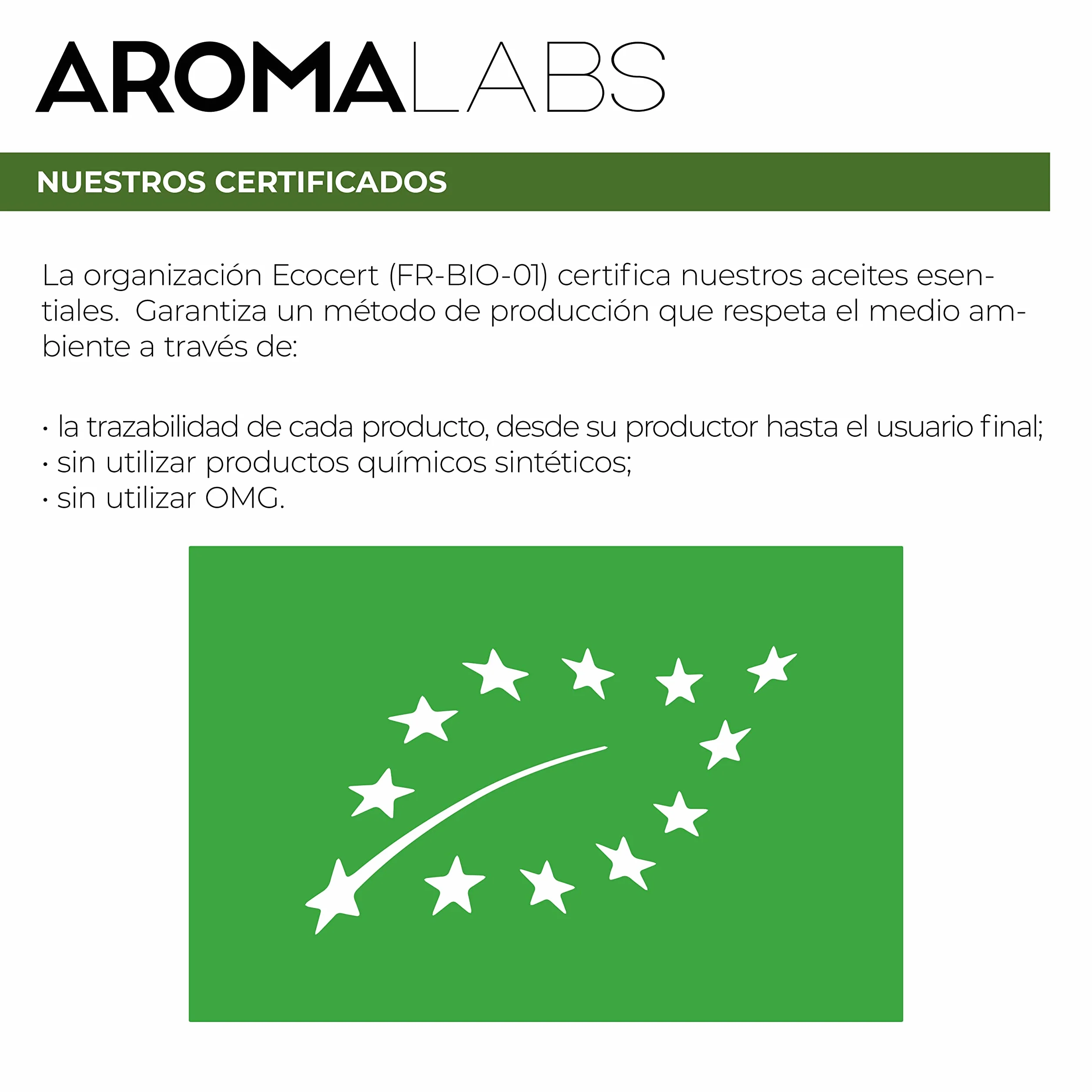 Aceite Esencial Lavanda Verdadera BIO 10 mL Quimiotipado Certificado AB Aroma Labs