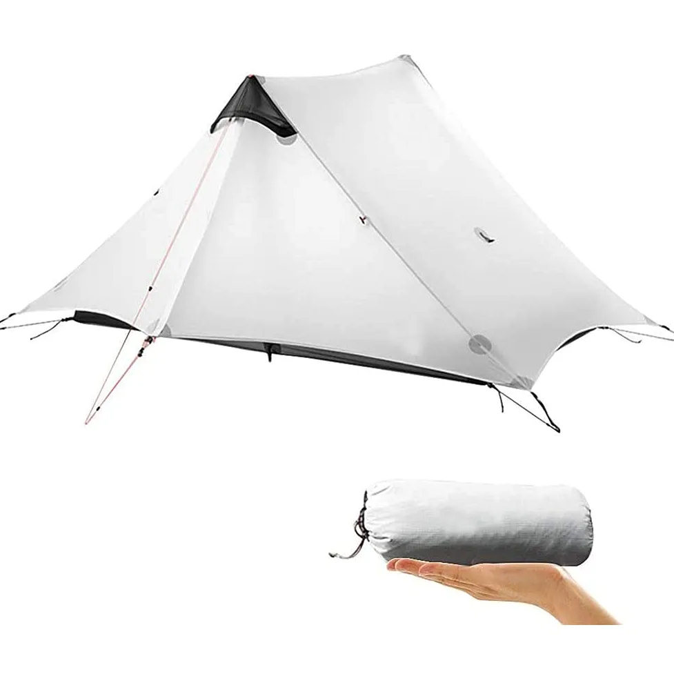 Tienda piramidal de Campamento Ultra Ligero Tienda Impermeable y sin Polvo a Prueba de Viento 2 Personas Familia Familia Viajes de Campamento Que habita Cuatro Estaciones Household faucets