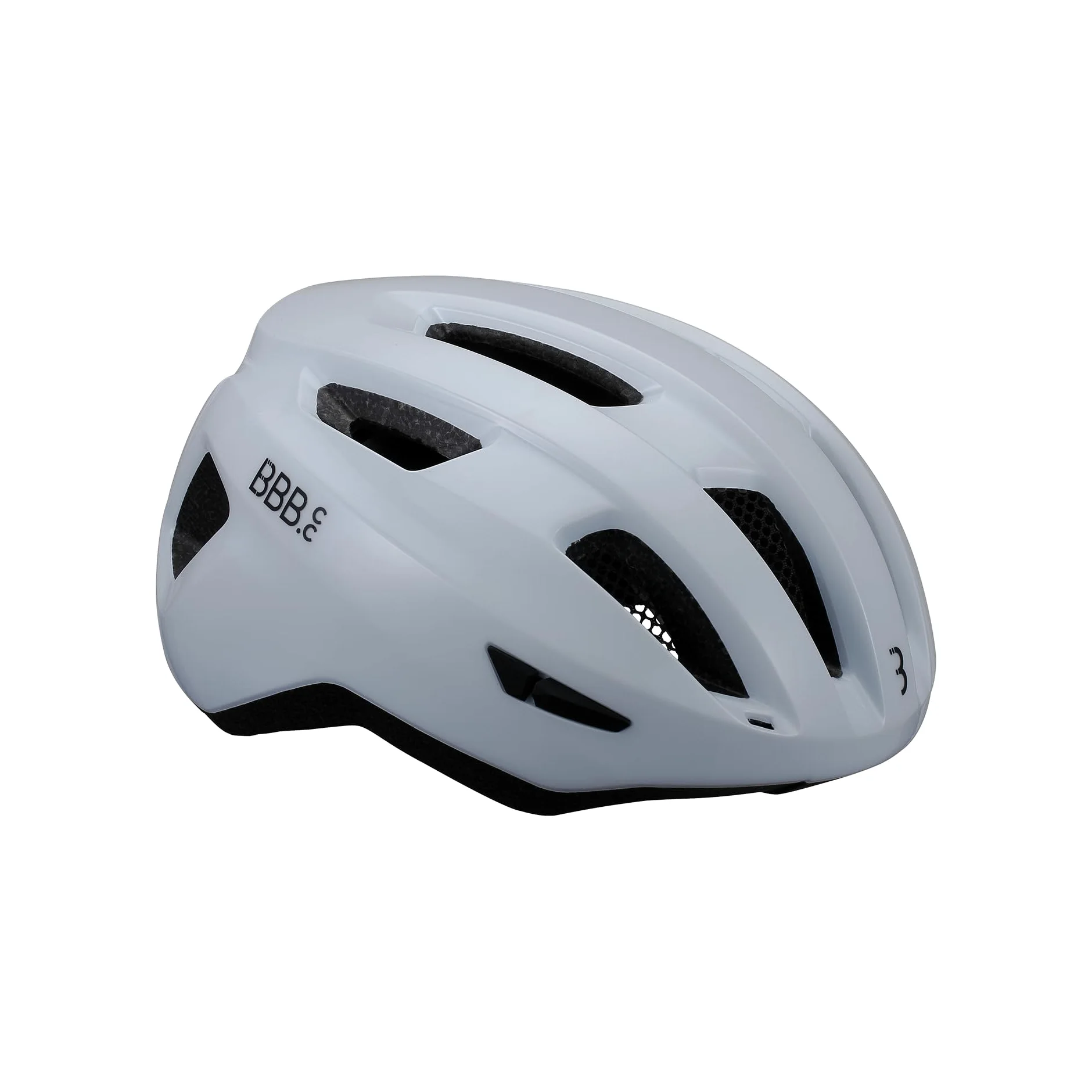 BBB Cycling Casco de Ciclismo para MTB y Bicicleta de Carretera Mujer y Hombre con Visera Desmontable Condor 2.0 BHE-173 Blanco Brillante L (58-62 cm)