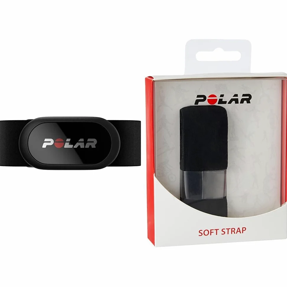 Sensor de frecuencia cardíaca Polar H10, Ant+, Bluetooth, ECG, Sensor de frecuencia cardíaca Resistente al Agua con Correa para el Pecho