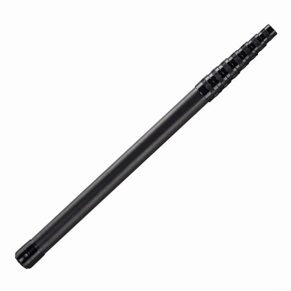 Caña telescópica, pescar de carbono, dinámica, ligera, estable, uso flexible, mango de red de pesca de carpa, accesorios- de pesca (2,7 m)