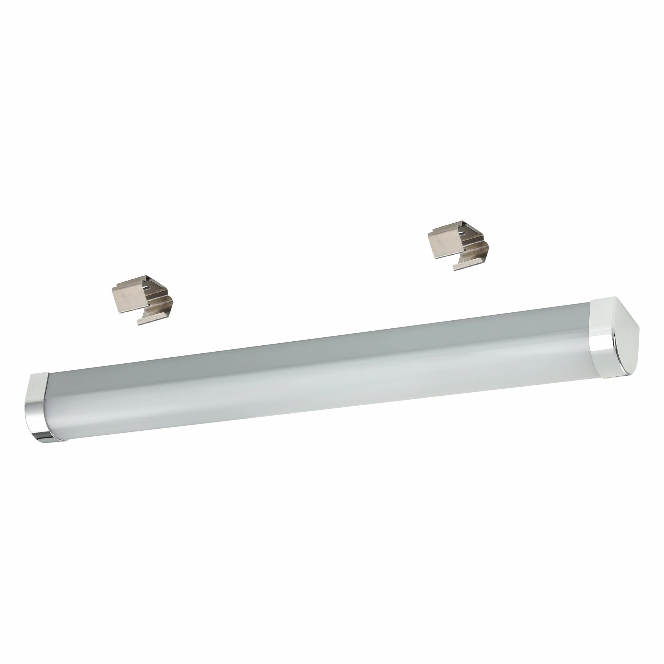 Eglo LED lámpara de espejo Tragacete 1 IP44 45 cm plata blanco