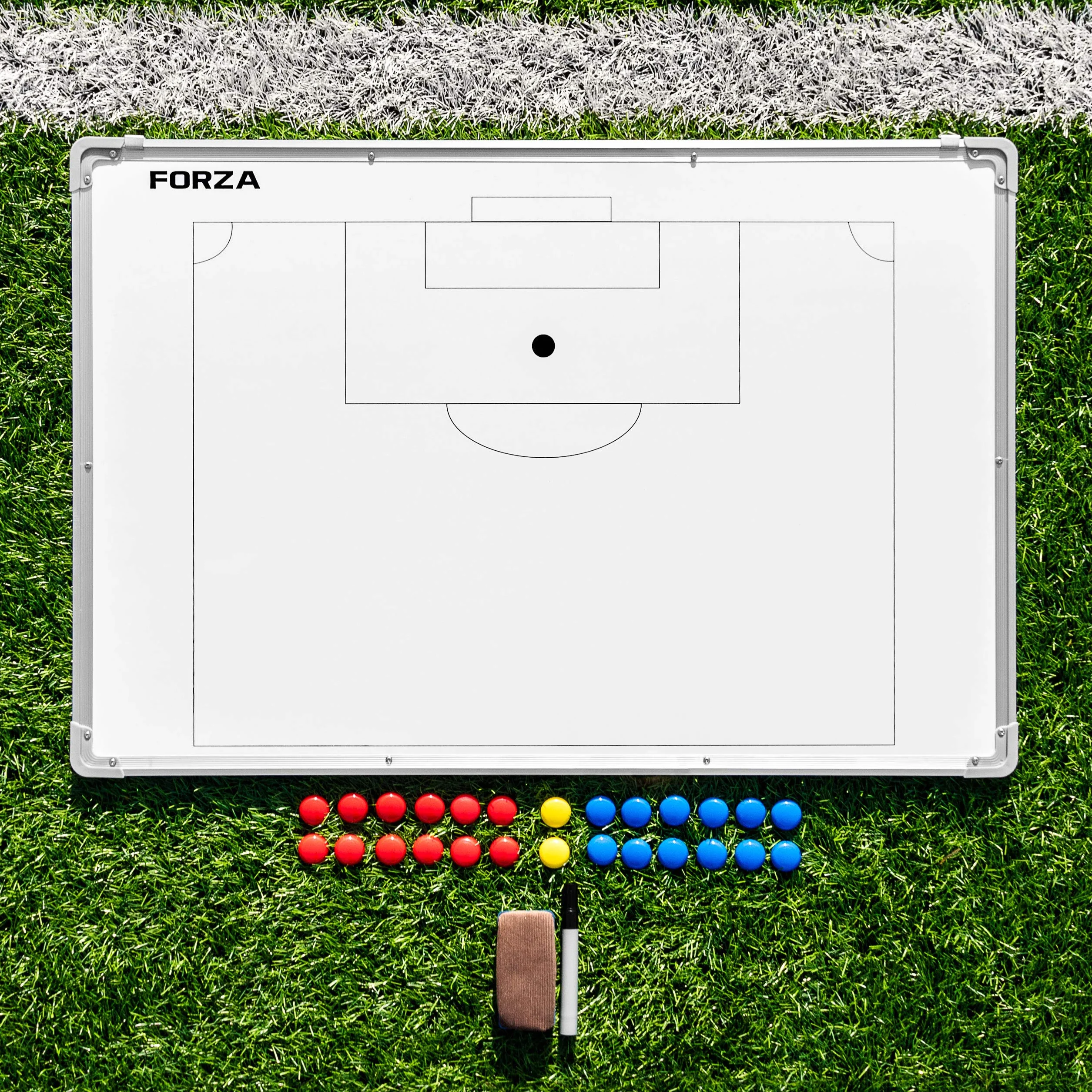FORZA Pizarra de Tácticas de Fútbol Tablero Magnético Deportivo