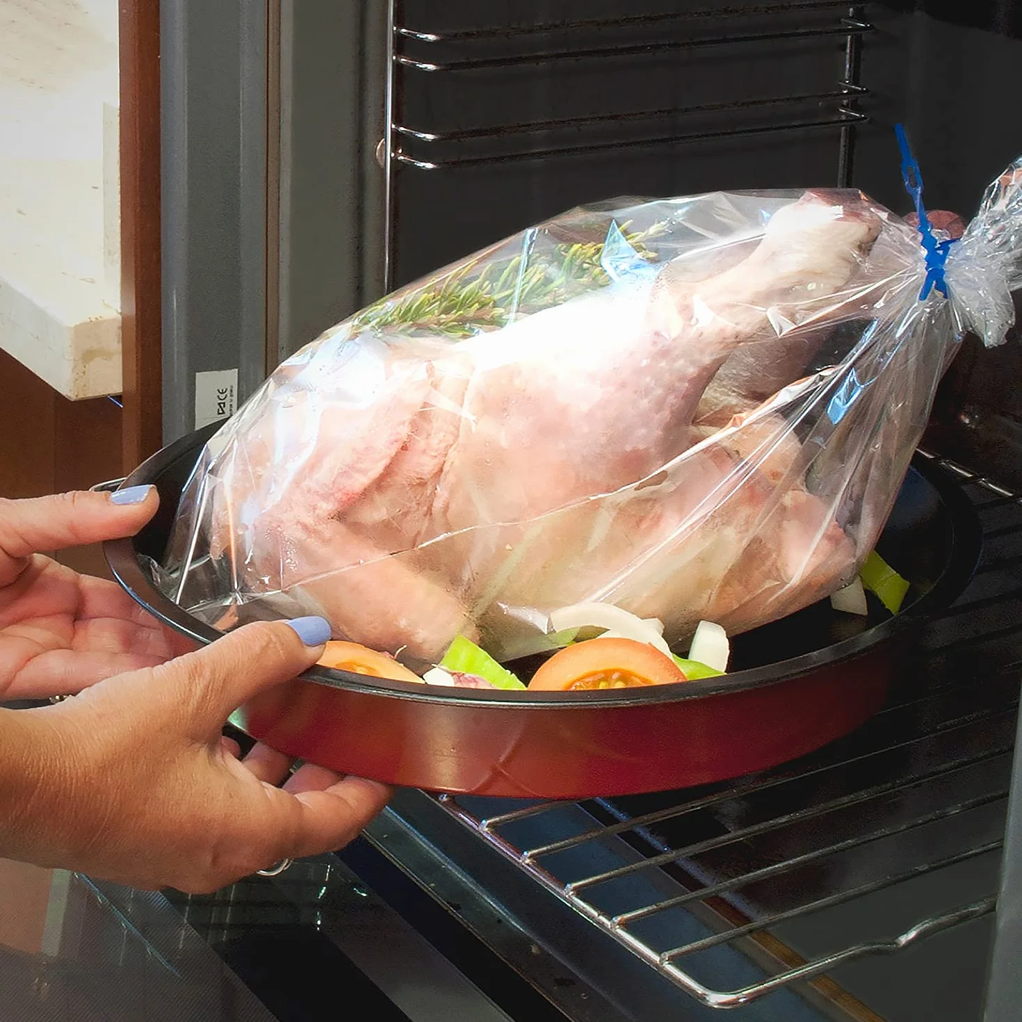 Bayeco Maxibolsa de Asar 35x43 cm Pack 5 unidades Compatible Horno Microondas Congelador