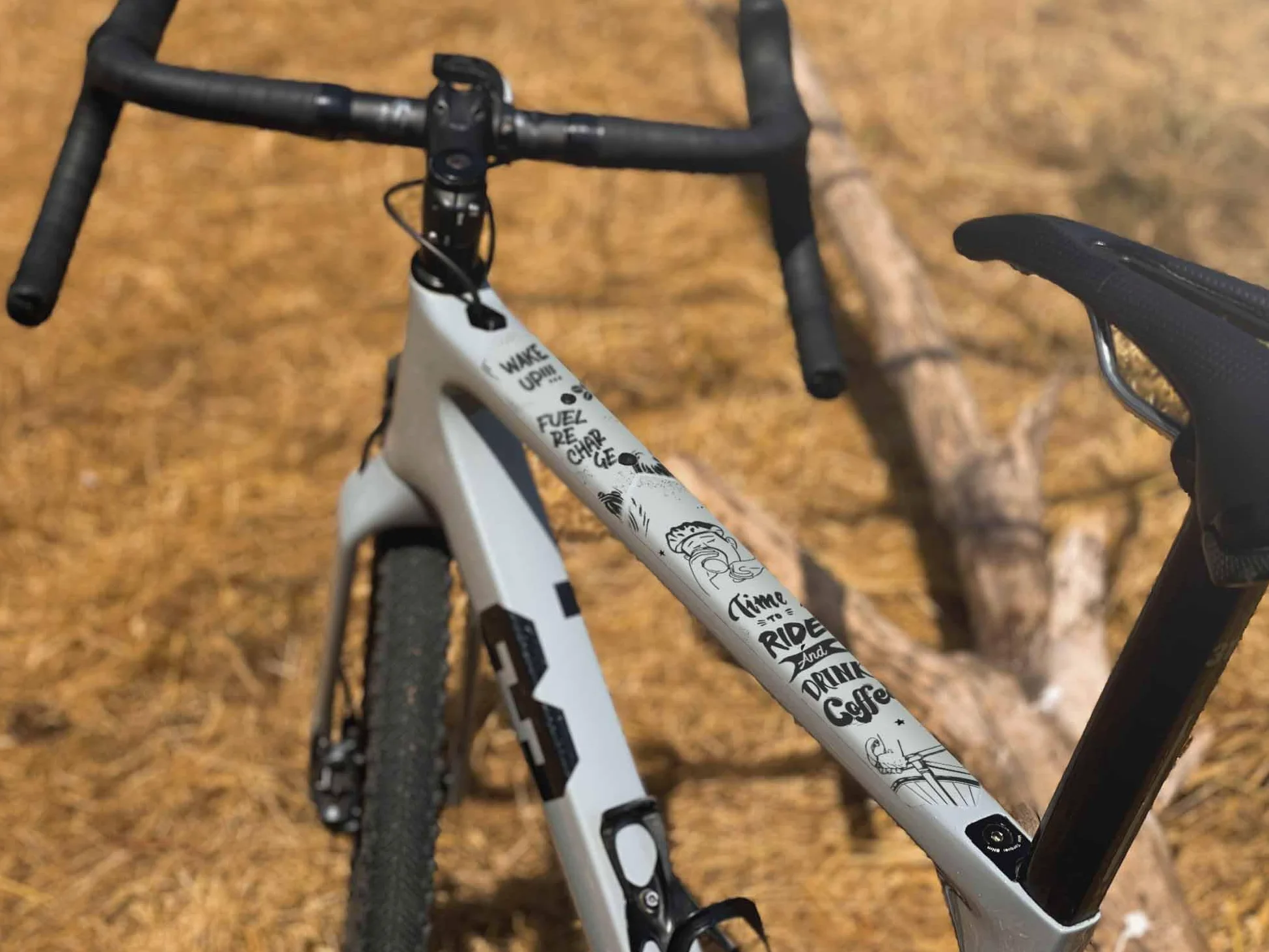 All Mountain Style Protector Cuadro Bicicleta Carretera y Gravel - Kit 18 Piezas PVC Adhesivo - Protección Ligera y Resistente contra Arañazos y Golpes
