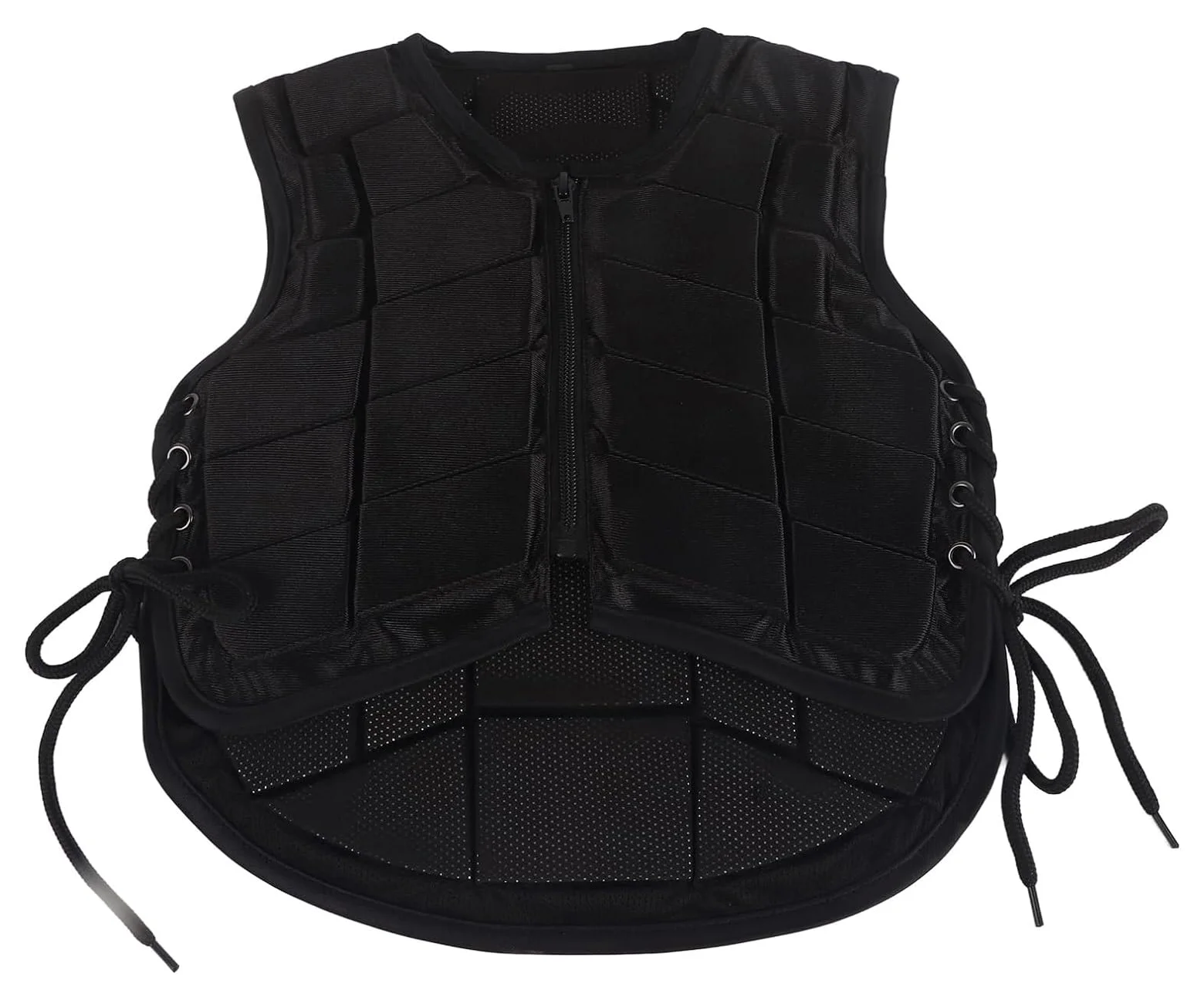 Ecuestres chaqueta protectora chaleco， Chaleco de seguridad acolchado y protector for entrenamiento de equitación, cómodo y adecuado for niños y niñas(CS)