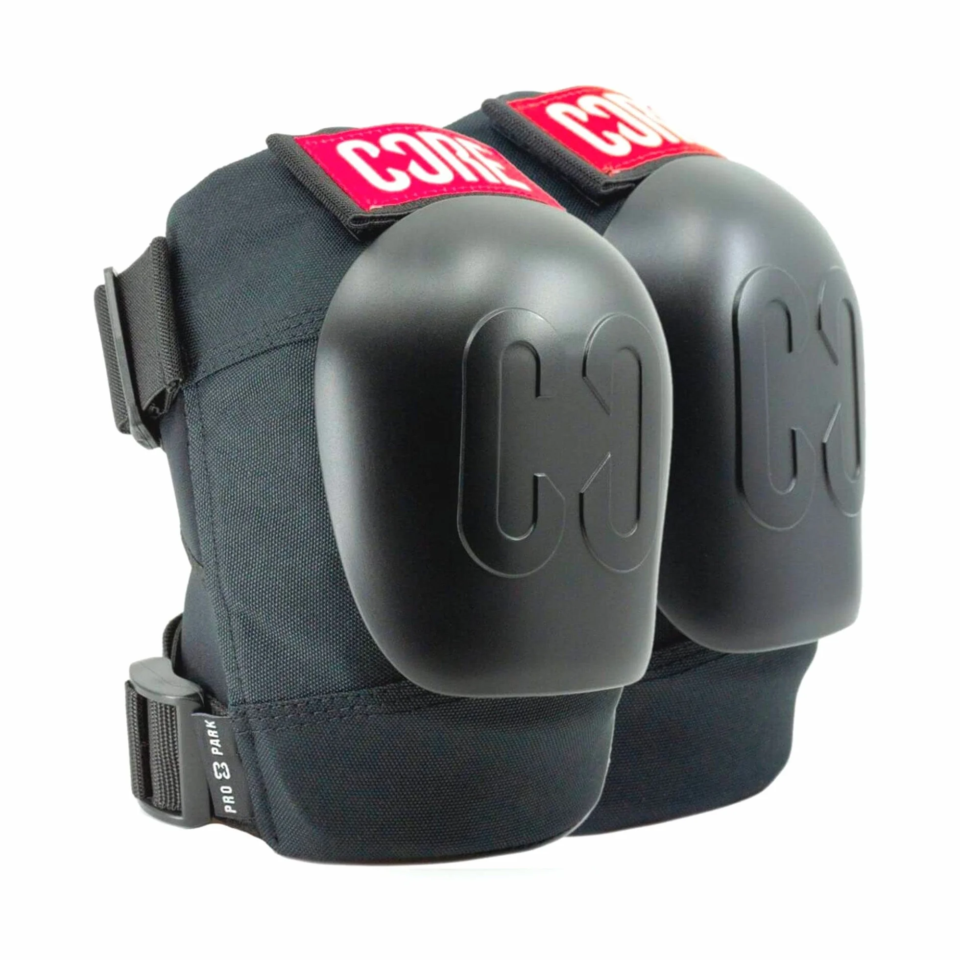 Core Protection Pro Park - Rodilleras con logotipo (talla M)
