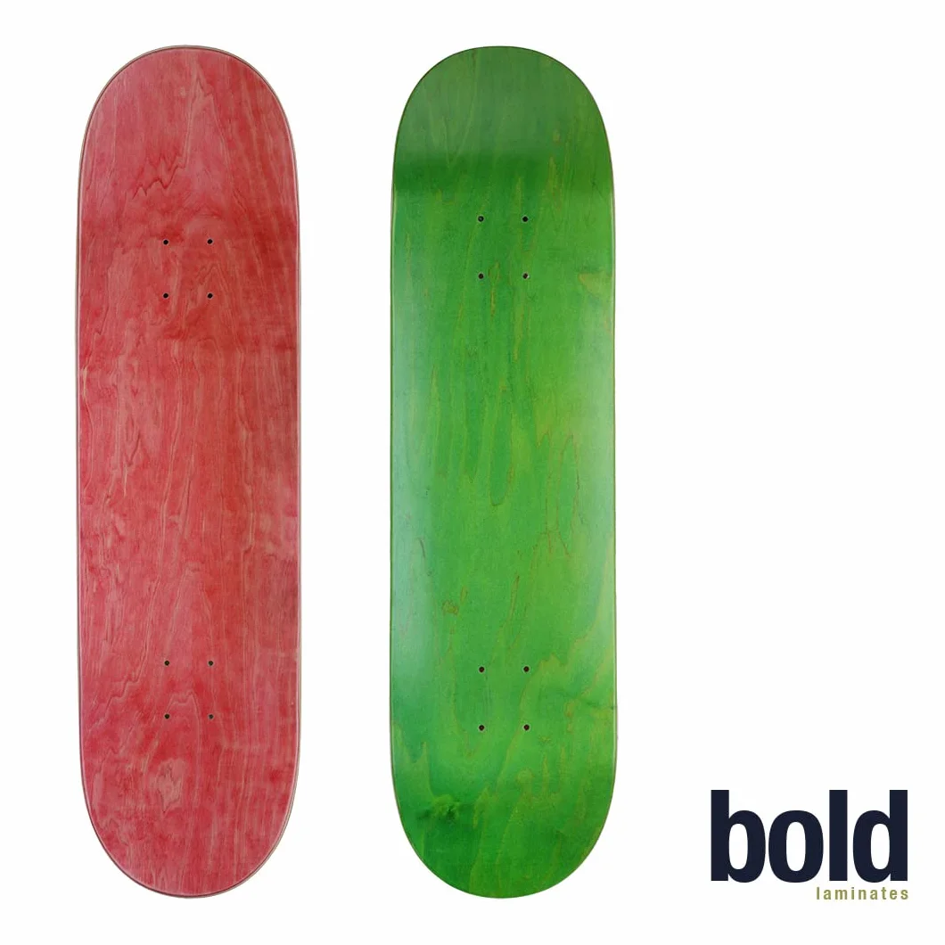 Bold Blank - Tabla de monopatín (7 capas de arce canadiense, prensada en frío, tamaño 8,75 pulgadas)