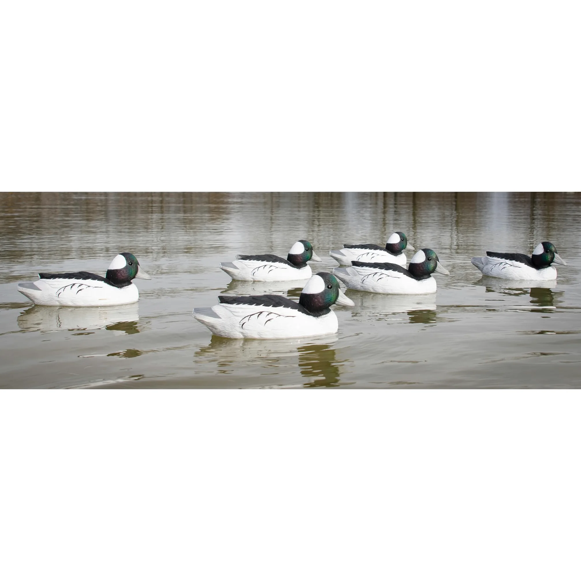 Higdon Outdoors Señuelos de Pato Bufflehead estándar, Todos los Patos, Rellenos de Espuma