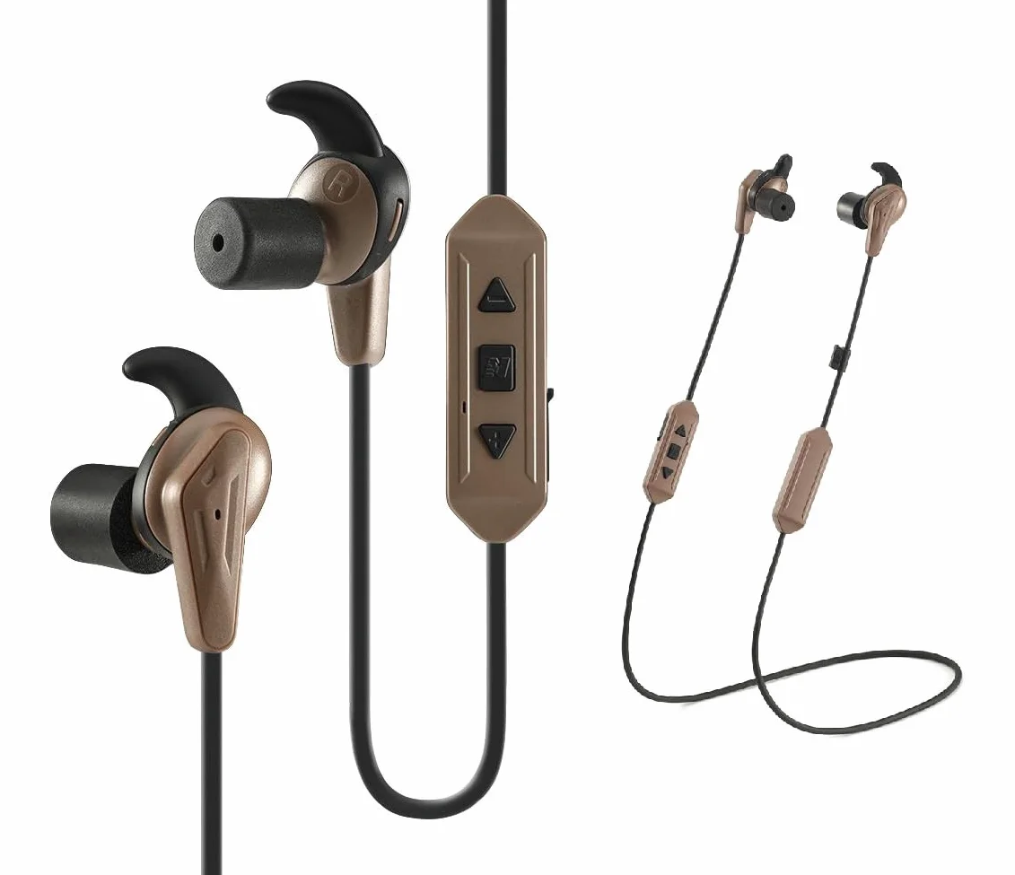 Omana Tapones Electrónicos Cancelación Ruido Bluetooth 5.3 Protección Auditiva Auriculares Caza Táctico Tiro Militar